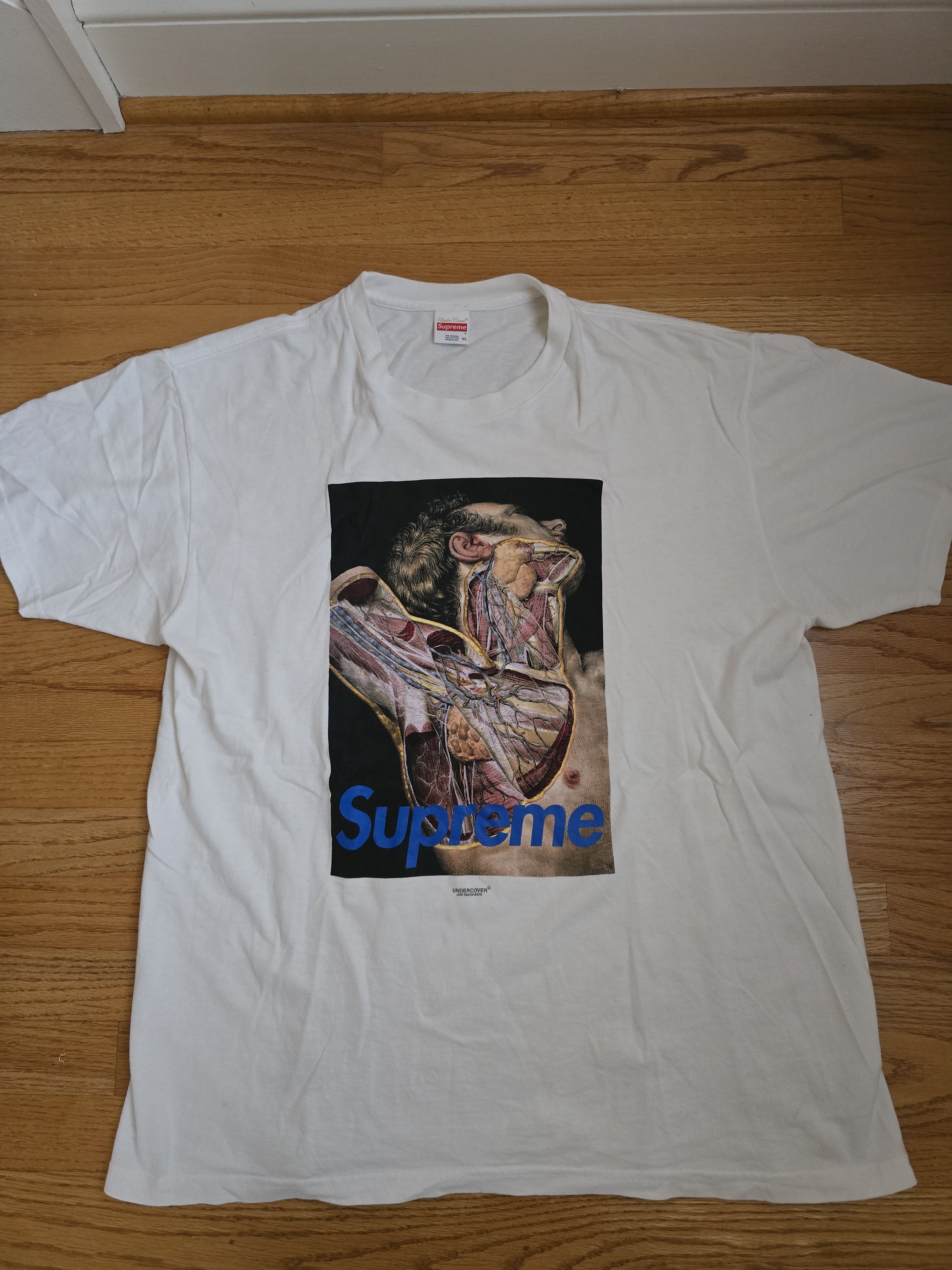 Supreme Undercover Anatomy Tee Black Size M FW16 T-Shirt | eBay