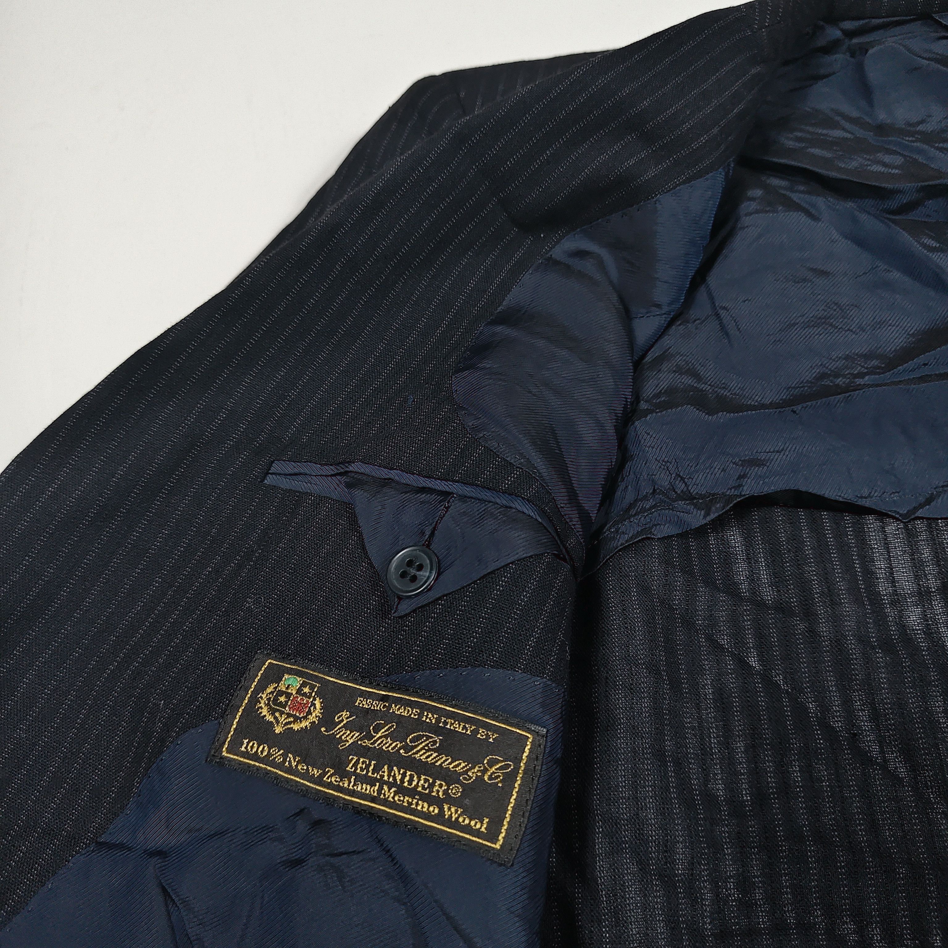 Loro Piana Men's Loro Piana Zelander 100% Wool Pinstripe Blazer #A Size US M / EU 48-50 / 2 - 6 Thumbnail