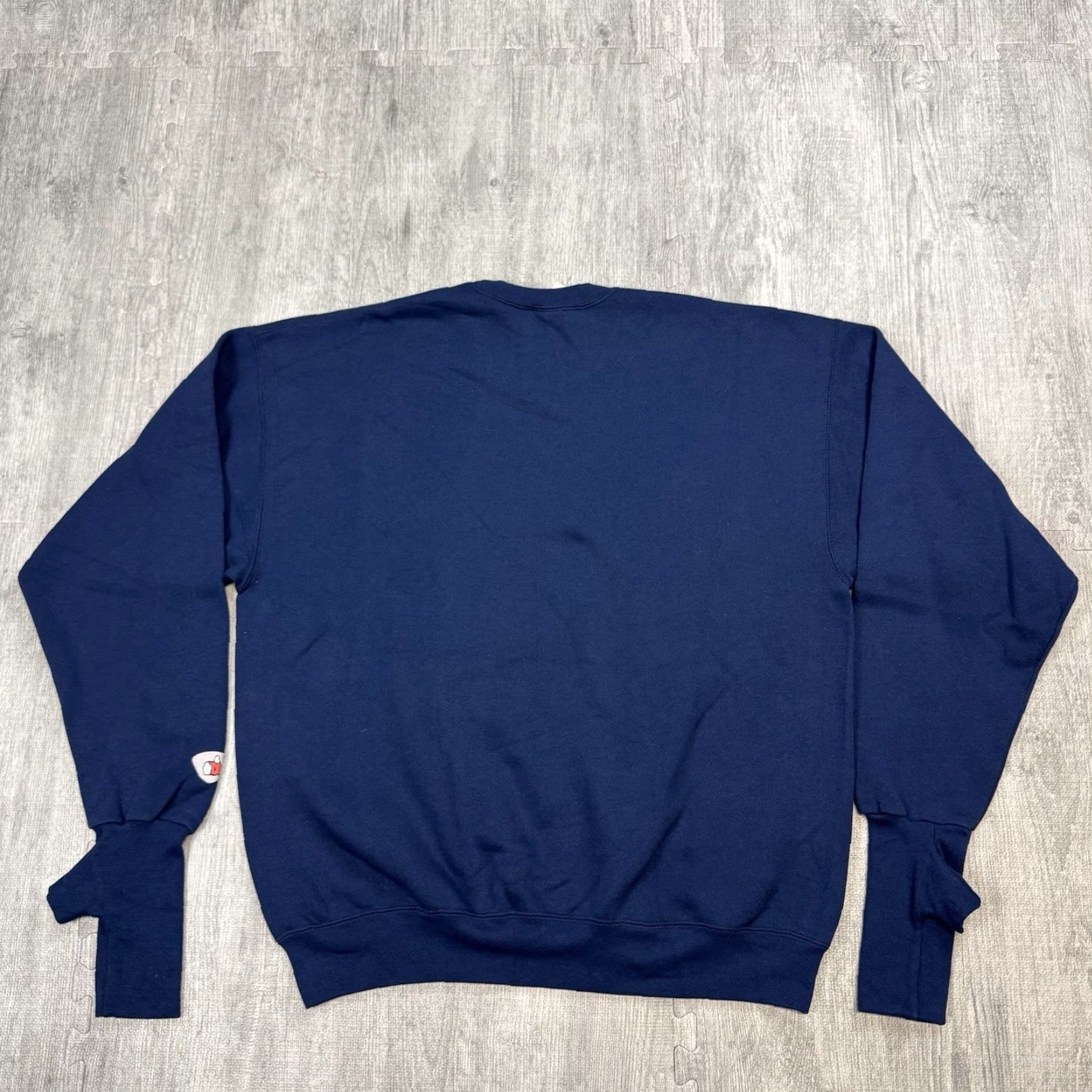Vintage VINTAGE Handcuffs Crewneck Sweatshirt XL Navy Blue 90s Skater Punk Mens Size US XL / EU 56 / 4 - 6 Thumbnail