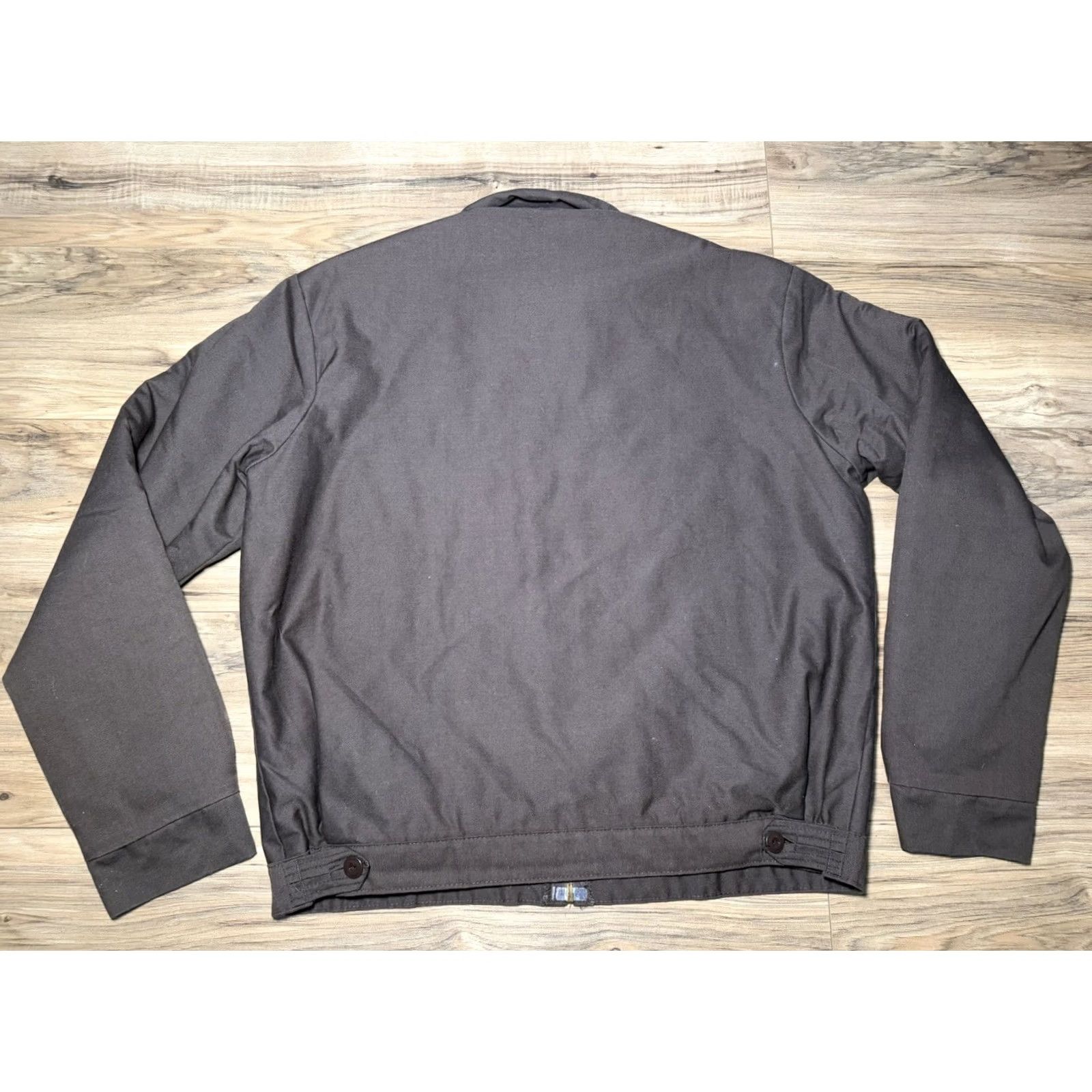 Vintage VINTAGE Clayton Work Jacket XL Long Brown Trucking 70s 80s Canvas Mens Size US XL / EU 56 / 4 - 7 Thumbnail