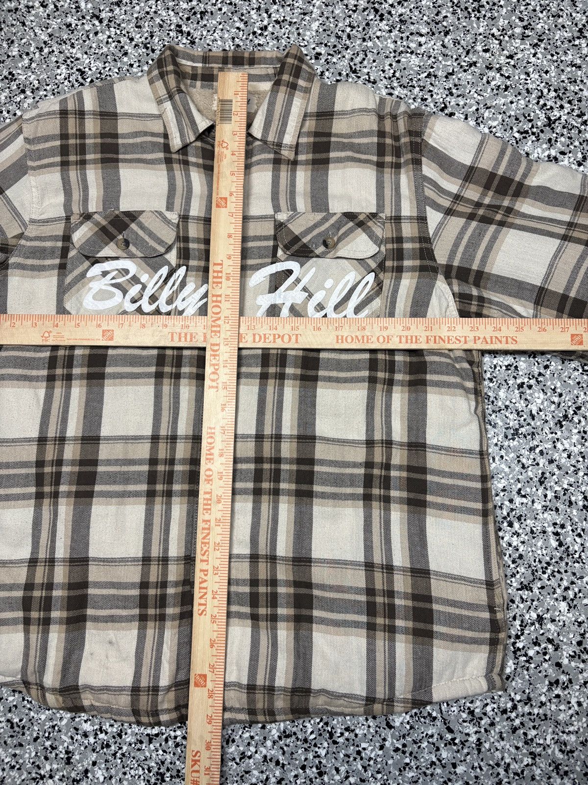 Billy Hill 2021 Billy Hill Wranglers Brown Plaid Sherpa Flannel Size L Size US L / EU 52-54 / 3 - 6 Thumbnail