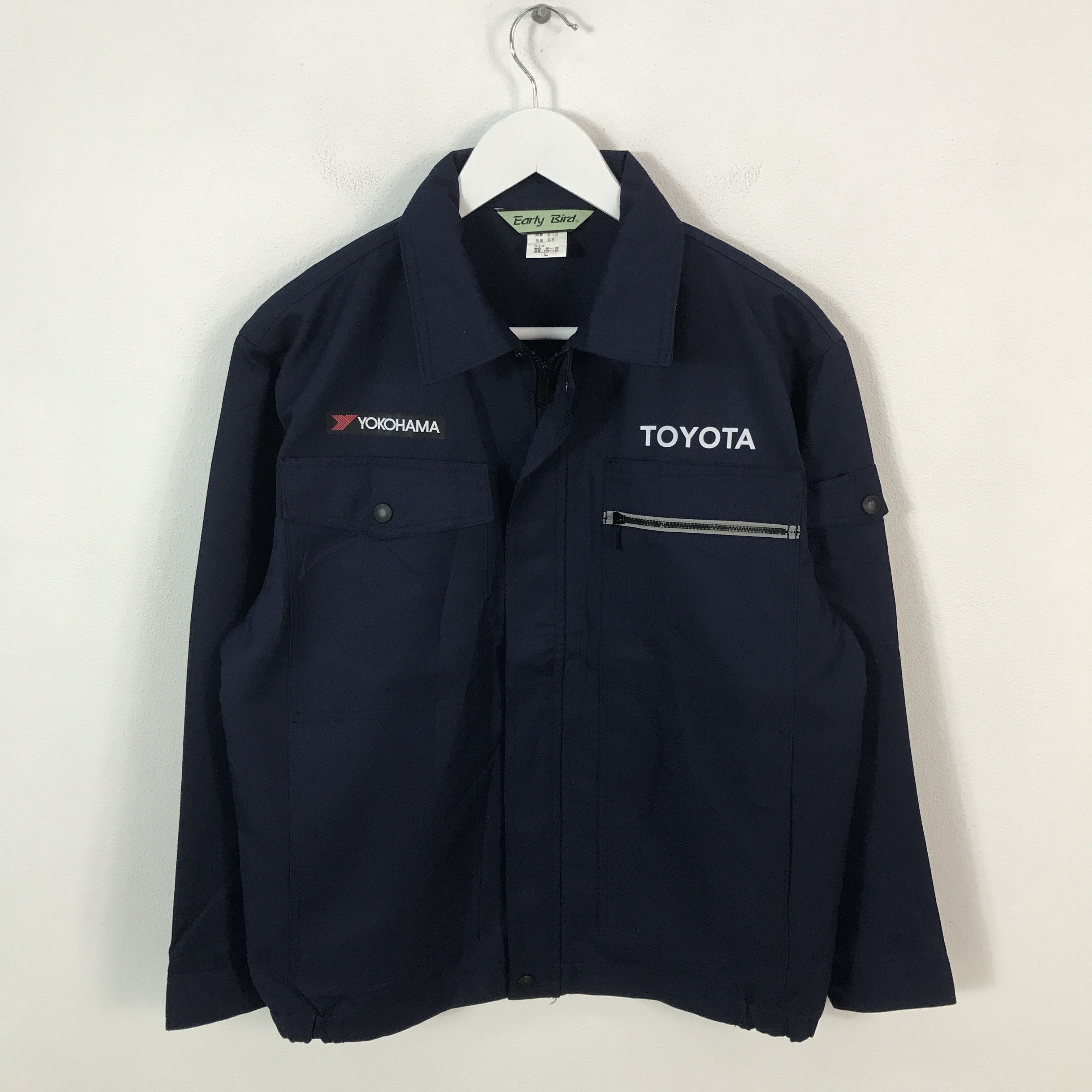 Japanese Brand Toyota Yokohama Custom Sport Japan Uniform Jacket Size US M / EU 48-50 / 2 - 2 Thumbnail