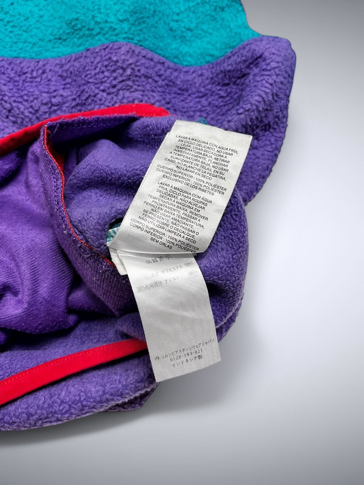 Columbia Y2K Columbia Colorblock Half Zipper Fleece Jacket Size US M / EU 48-50 / 2 - 8 Thumbnail