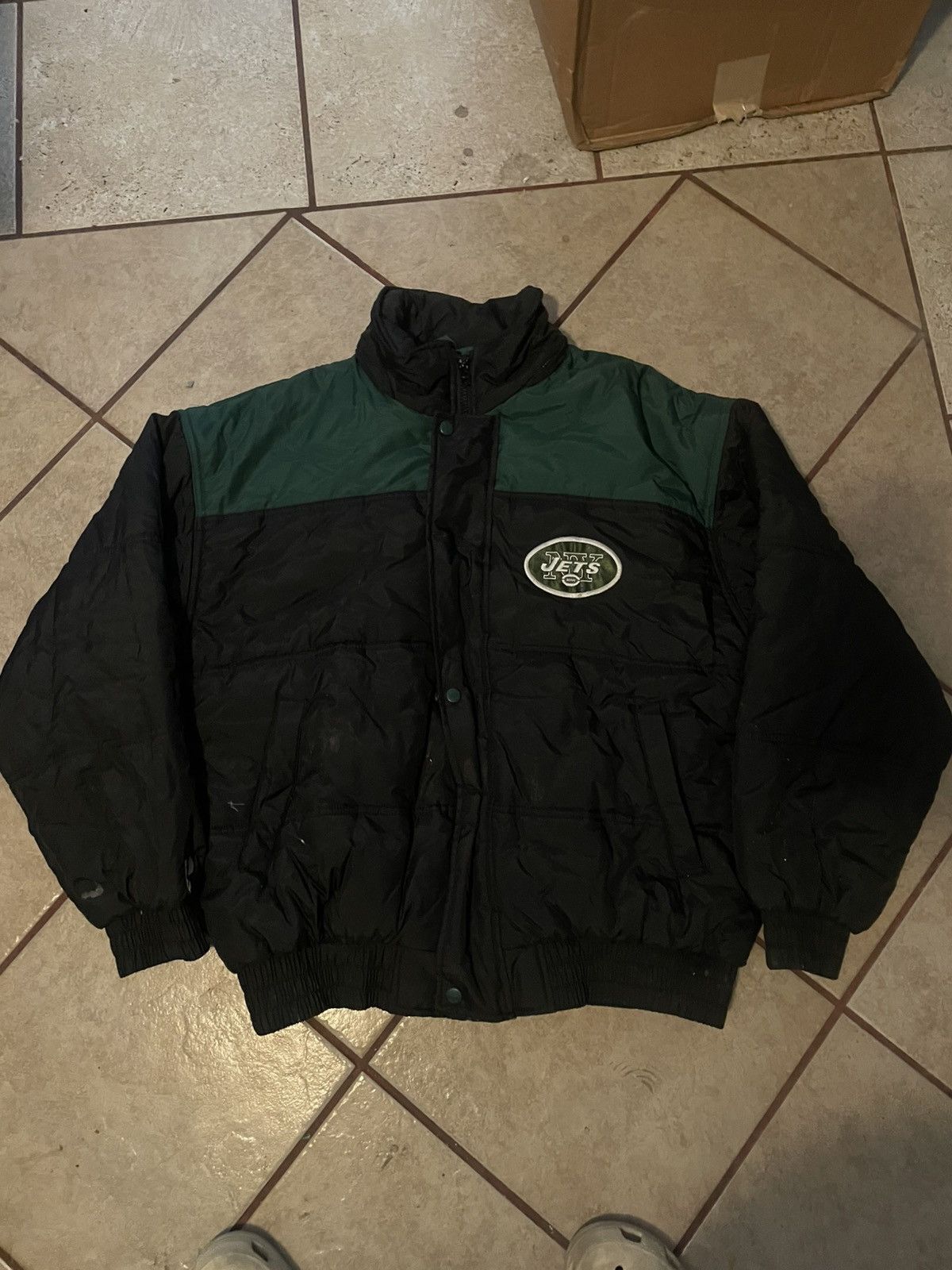 Pro Player Vintage New York Jets pro player puffer jacket Size US L / EU 52-54 / 3 - 1 Thumbnail