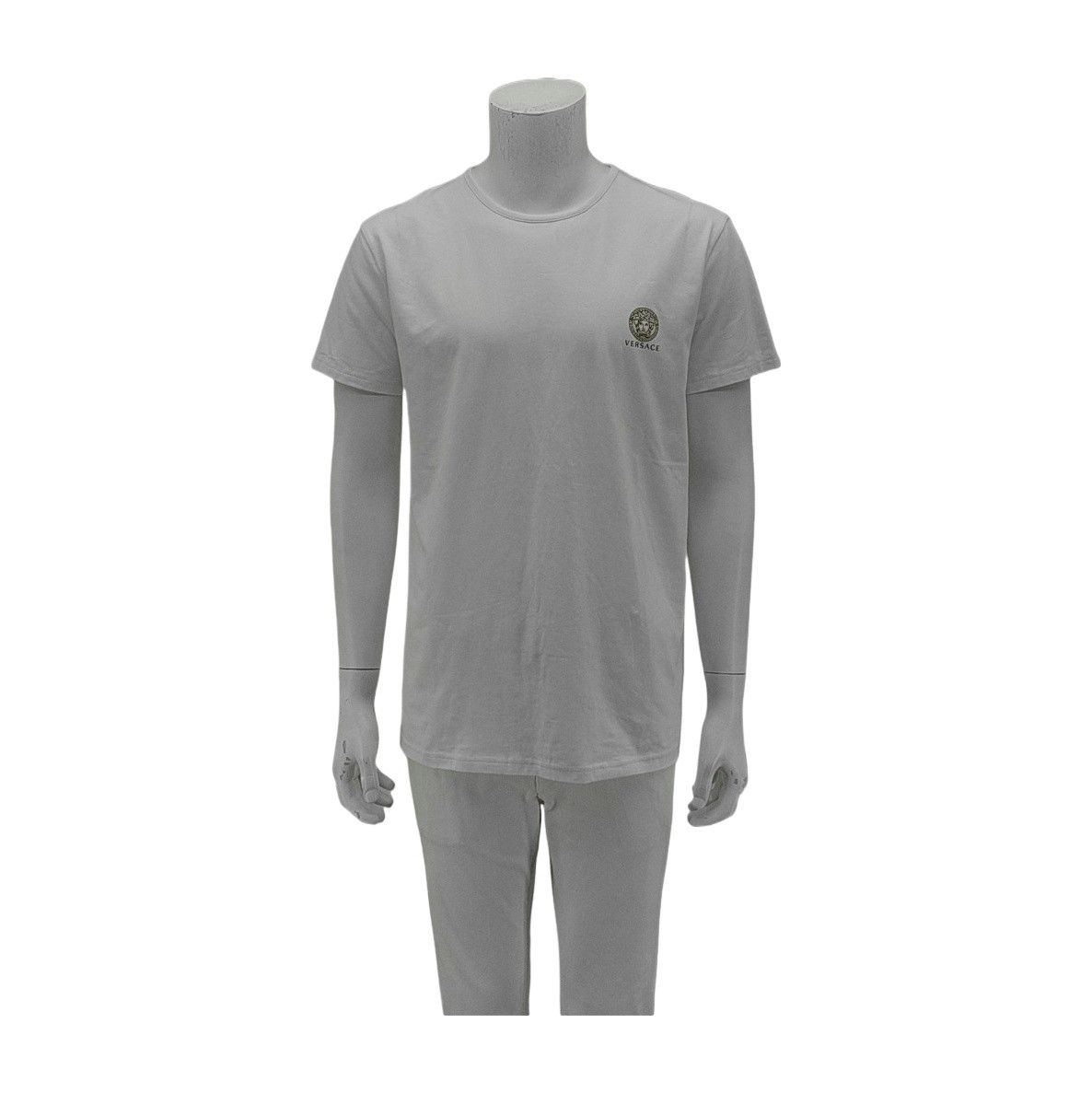 Versace Versace Medusa Logo T-Shirt White Size XXL Size US XXL / EU 58 / 5 - 1 Thumbnail