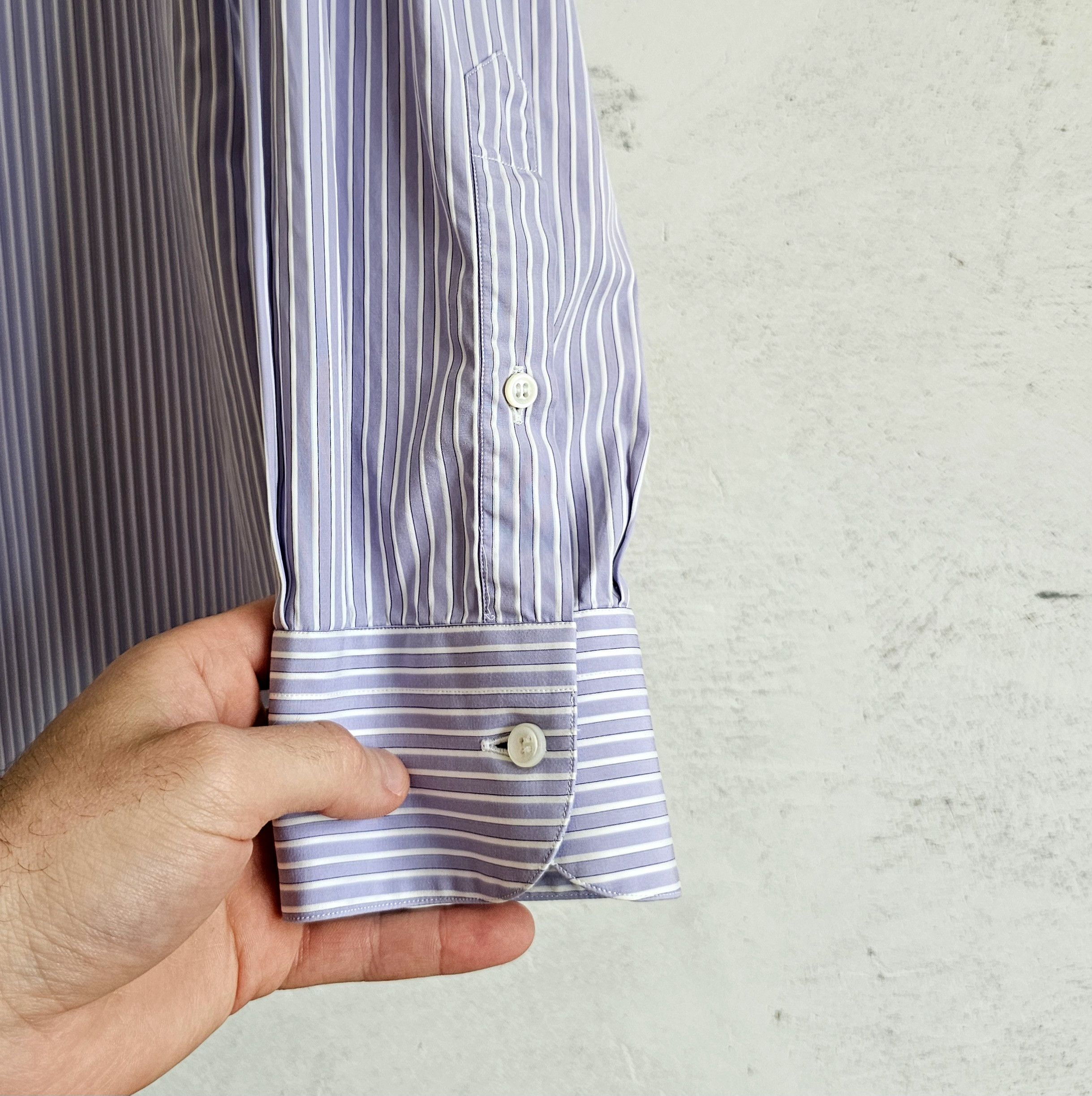 Brioni × Vintage Brioni vintage shirt Size US L / EU 52-54 / 3 - 4 Thumbnail