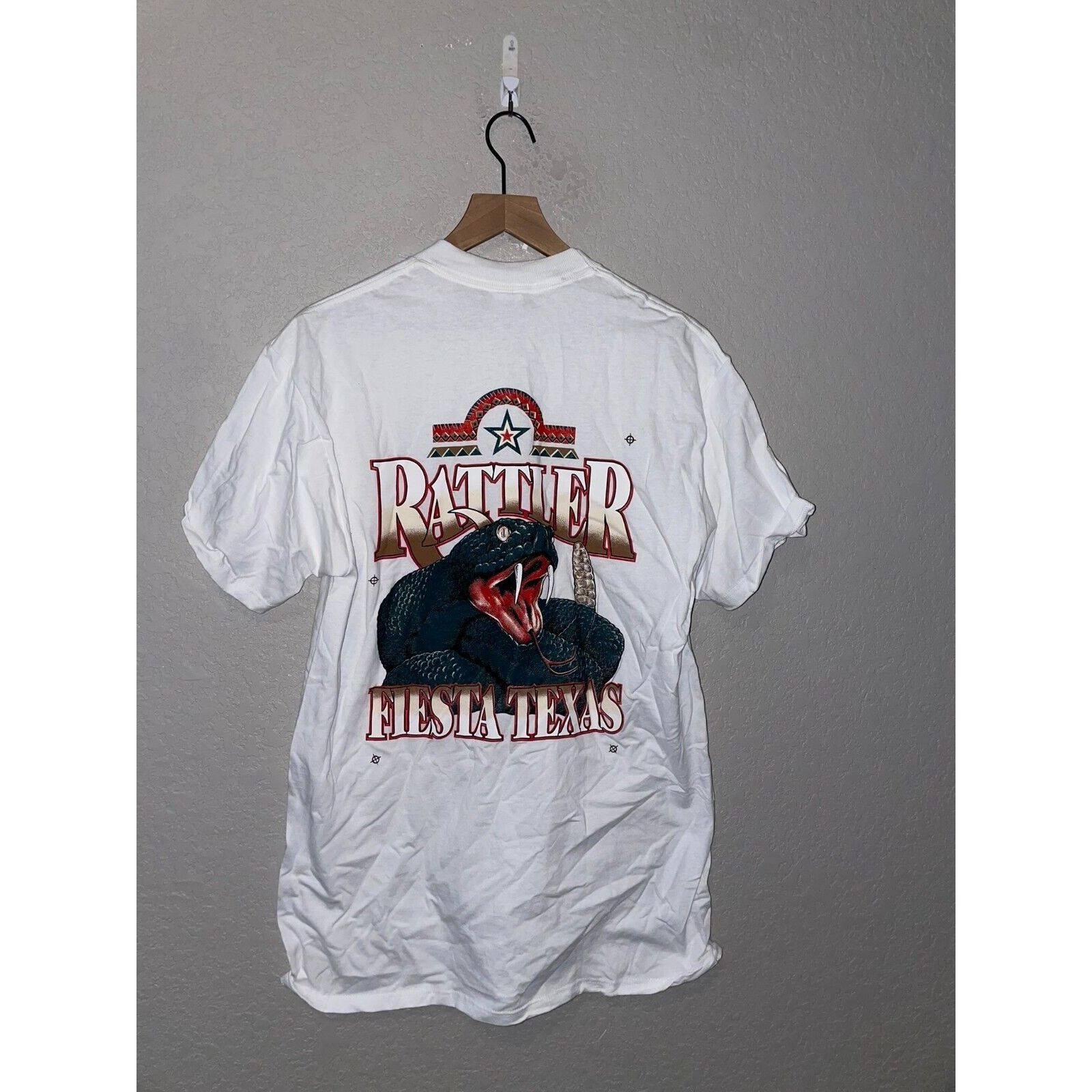 Jerzees 90s Montana Where The Men Are Men Sheep Nervous TX Shirt VTG Size US L / EU 52-54 / 3 - 1 Thumbnail