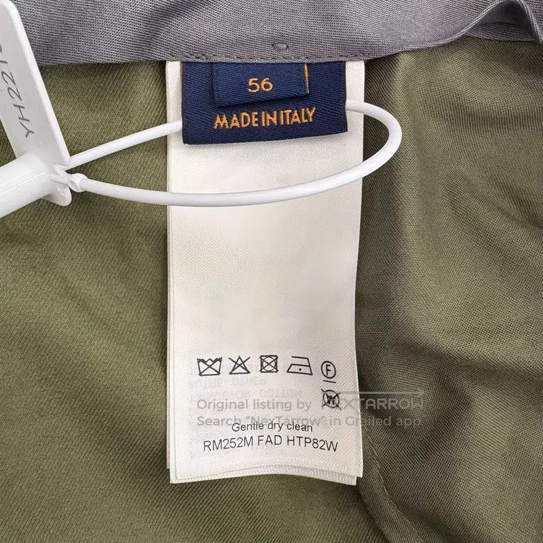 Louis Vuitton Louis Vuitton size US 56 FW25 Nigo Co-Branded Army Green Em Size US 40 / EU 56 - 4 Thumbnail