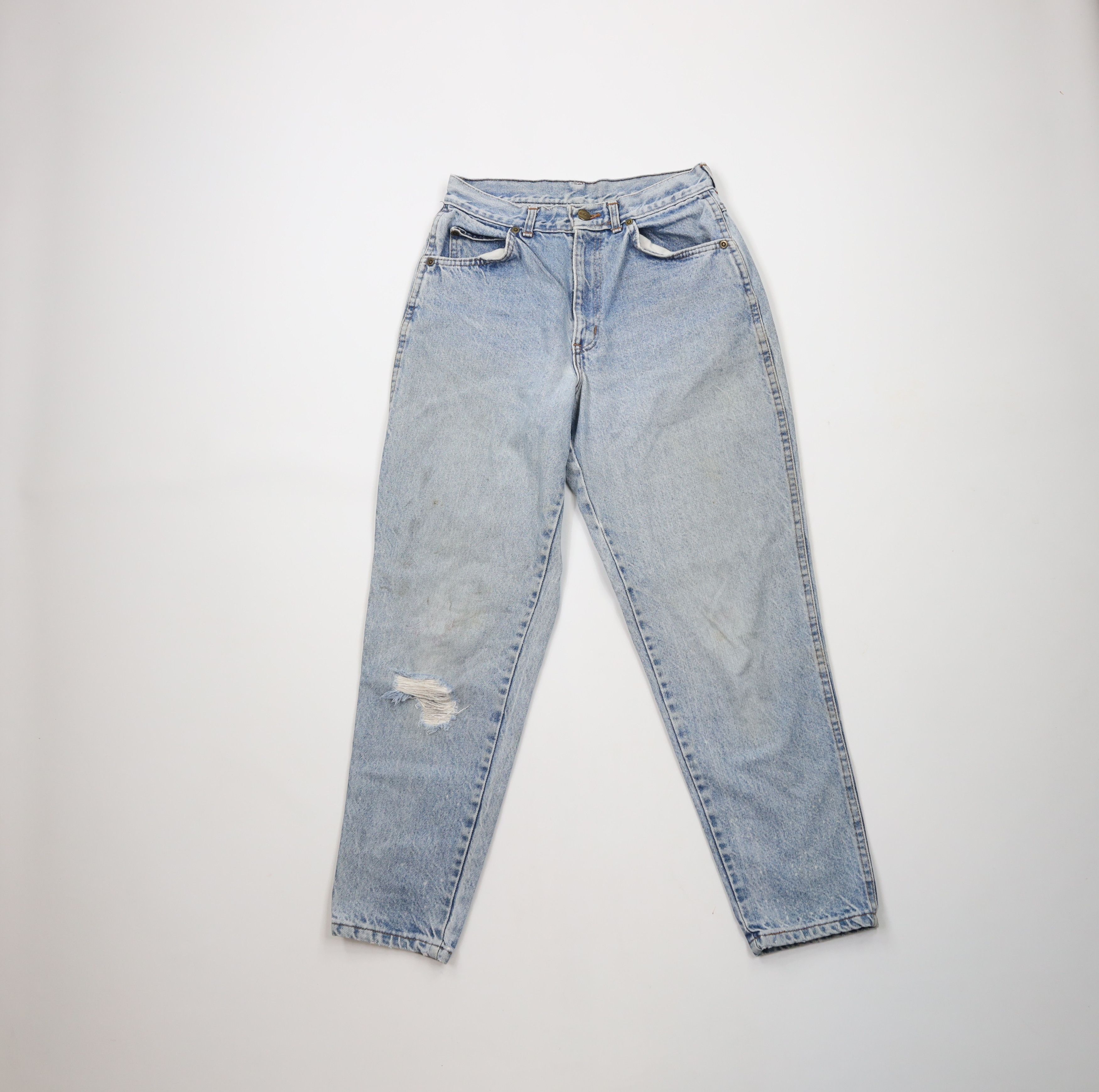 Vintage Vintage 90s Streetwear High Waist Tapered Leg Denim Jeans Size 32" / US 10 / IT 46 - 1 Thumbnail