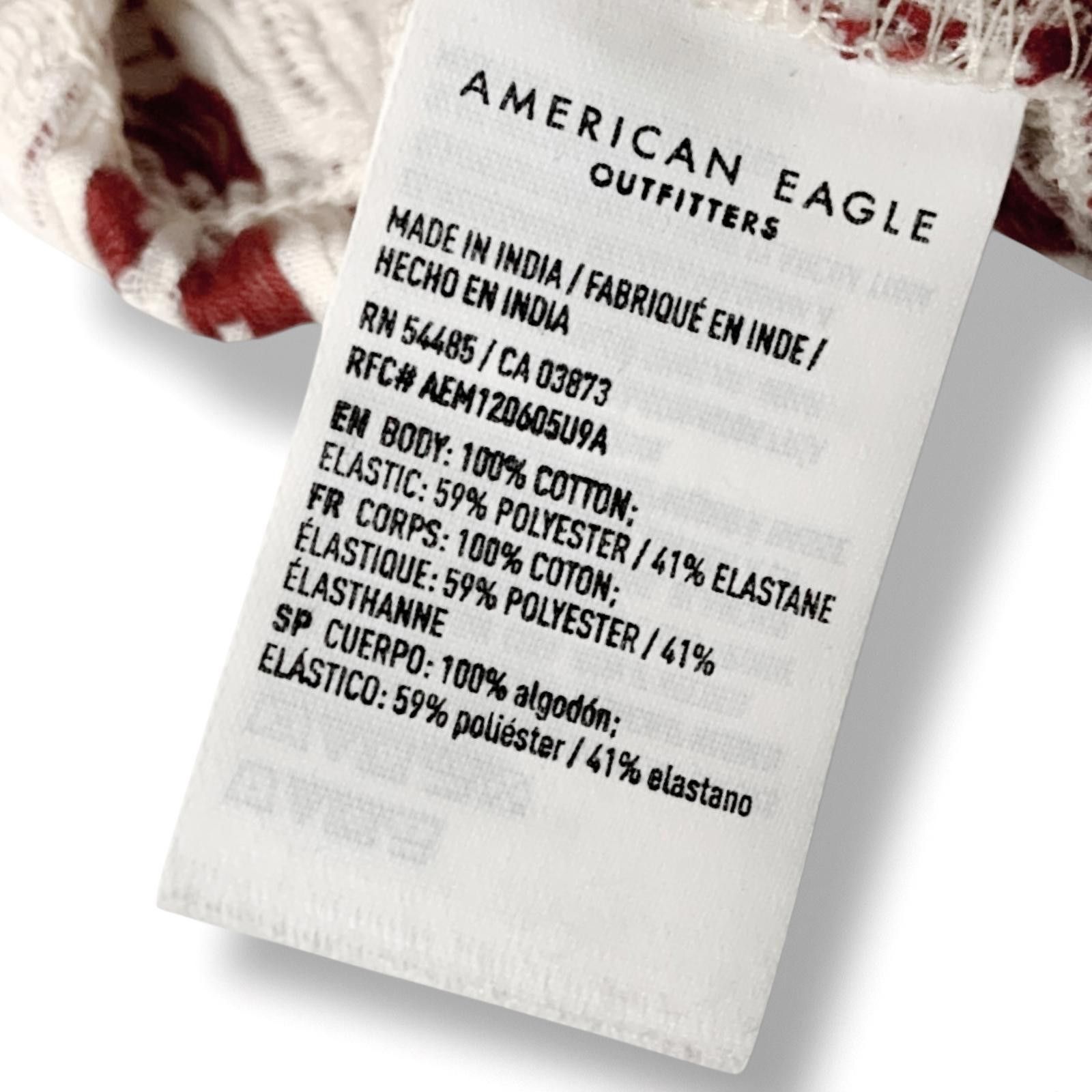 American Eagle Outfitters American Eagle Floral Print Crop Top - XS Size XS / US 0-2 / IT 36-38 - 6 Thumbnail