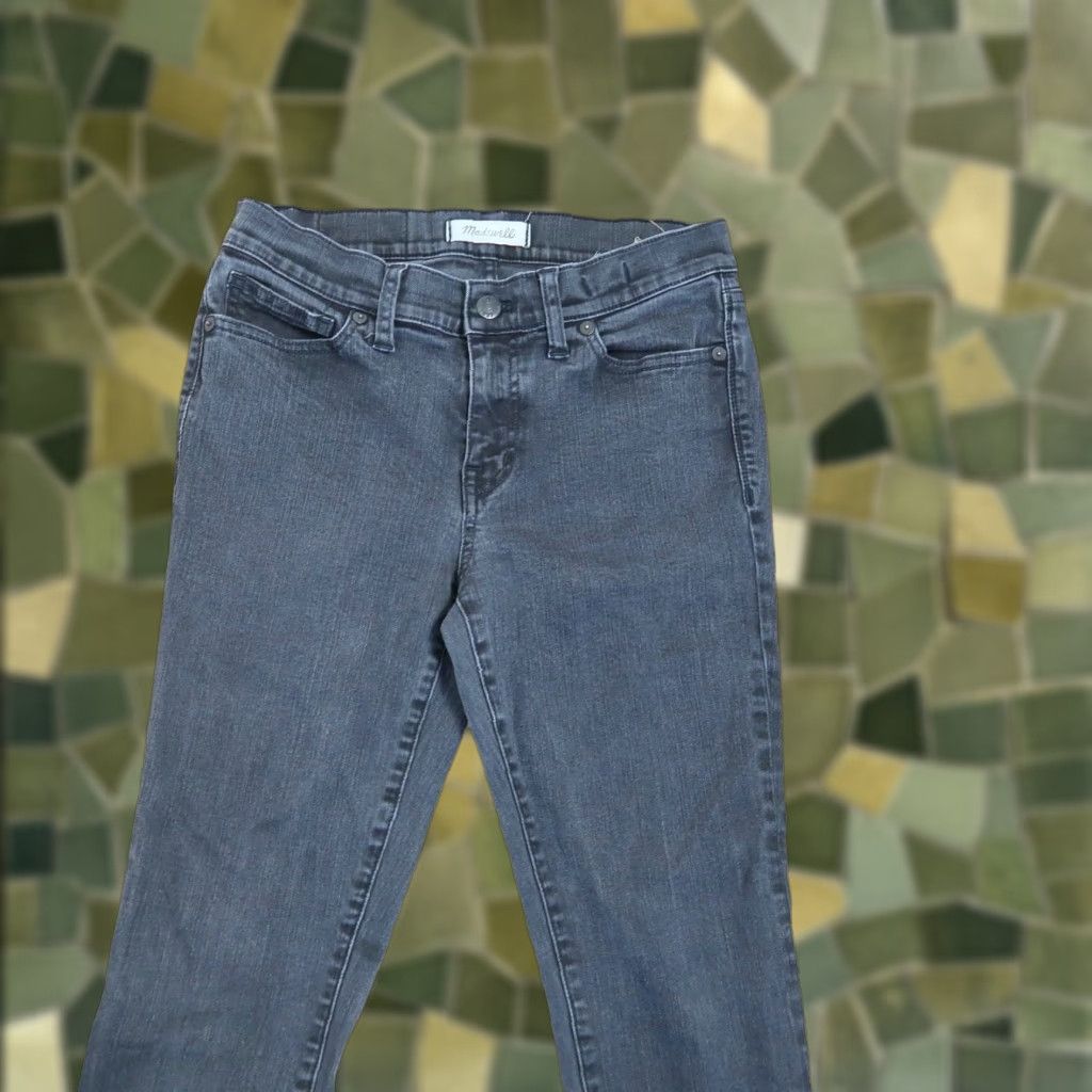 Madewell Madewell Jeans Skinny Black Mid Rise 28 Women Regular Size 28 Size 28" / US 6 / IT 42 - 1 Thumbnail