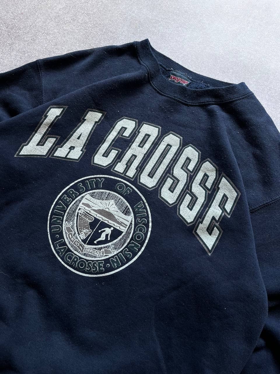 Vintage Vintage La Crosse Boxy Sweatshirt Y2K XL Size US L / EU 52-54 / 3 - 3 Thumbnail