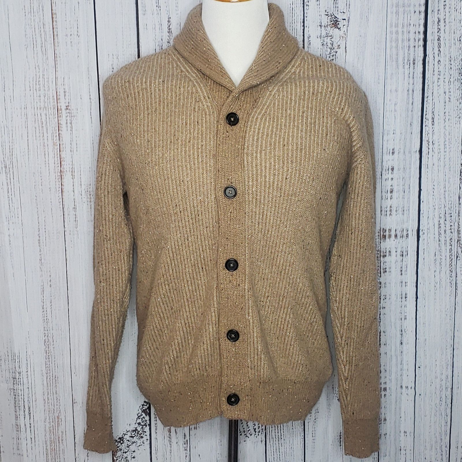 Billy Reid RARE! Men's Billy Reid Shawl collar cardigan sweater sz S Size US S / EU 44-46 / 1 - 1 Thumbnail