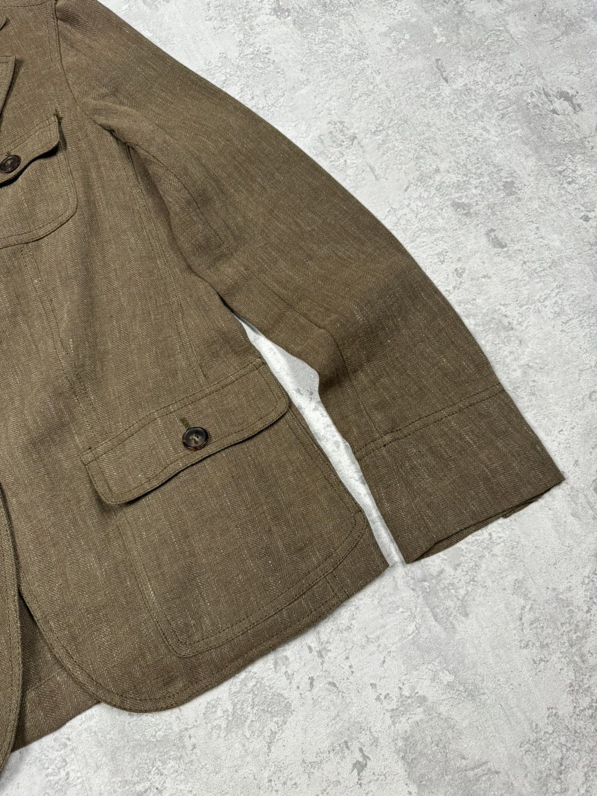 Loro Piana Loro Piana Lino Blazer Size 46 Size L / US 10 / IT 46 - 5 Thumbnail