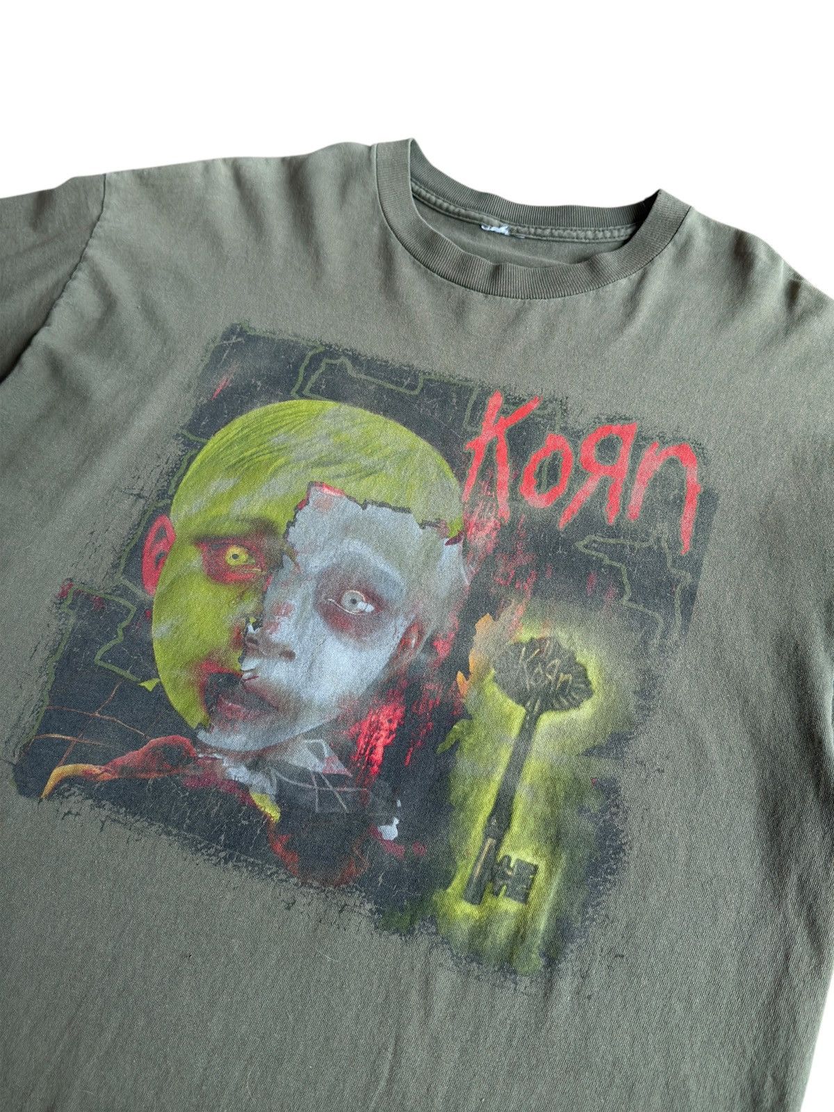 Band Tees × Vintage Vintage 2006 Korn Tour Tee Shirt Size US L / EU 52-54 / 3 - 7 Thumbnail