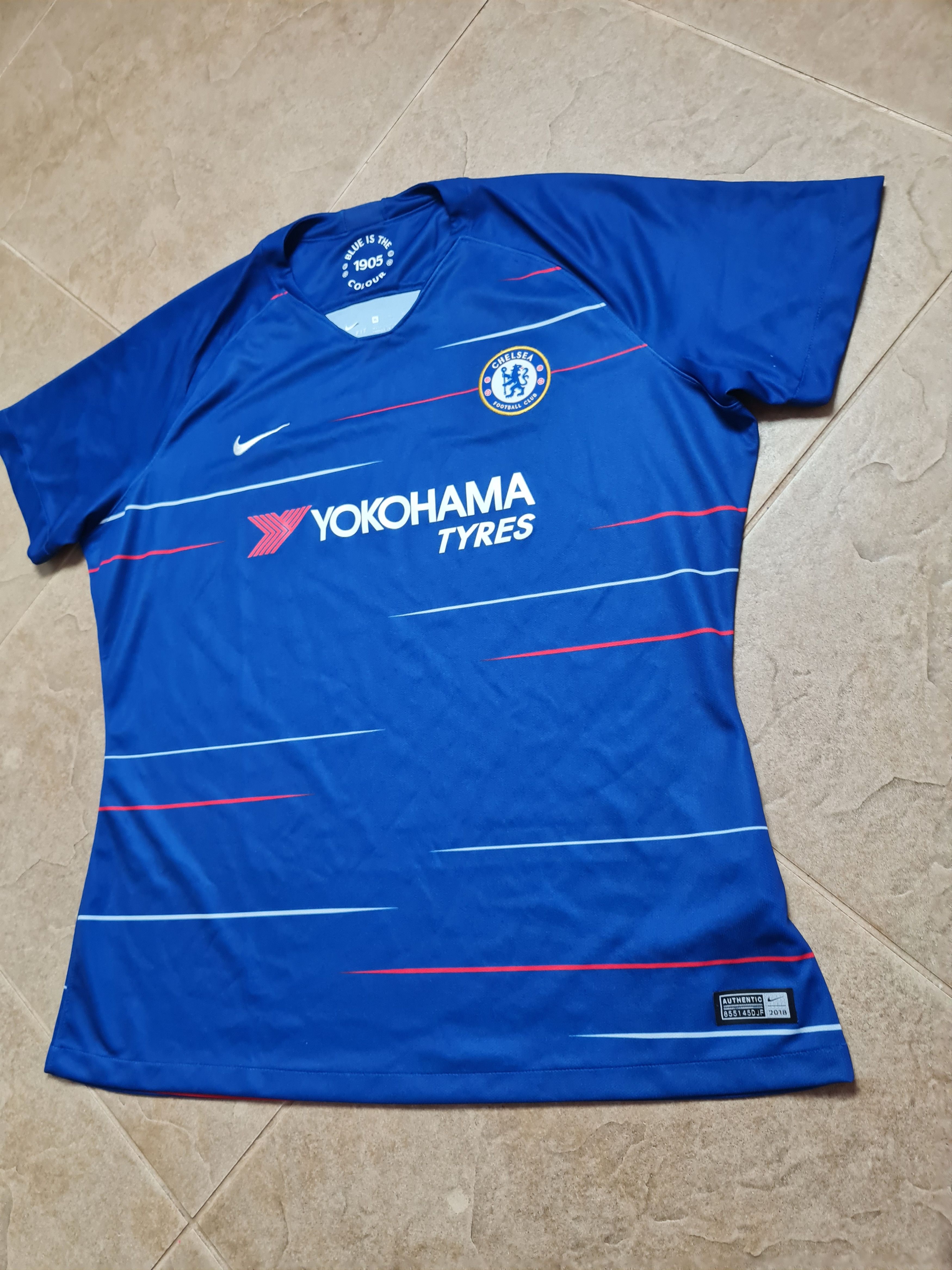 Nike Chelsea FC Home 2018-2019 Jersey Nike Soccer 919218-496 Size M / US 6-8 / IT 42-44 - 2 Thumbnail