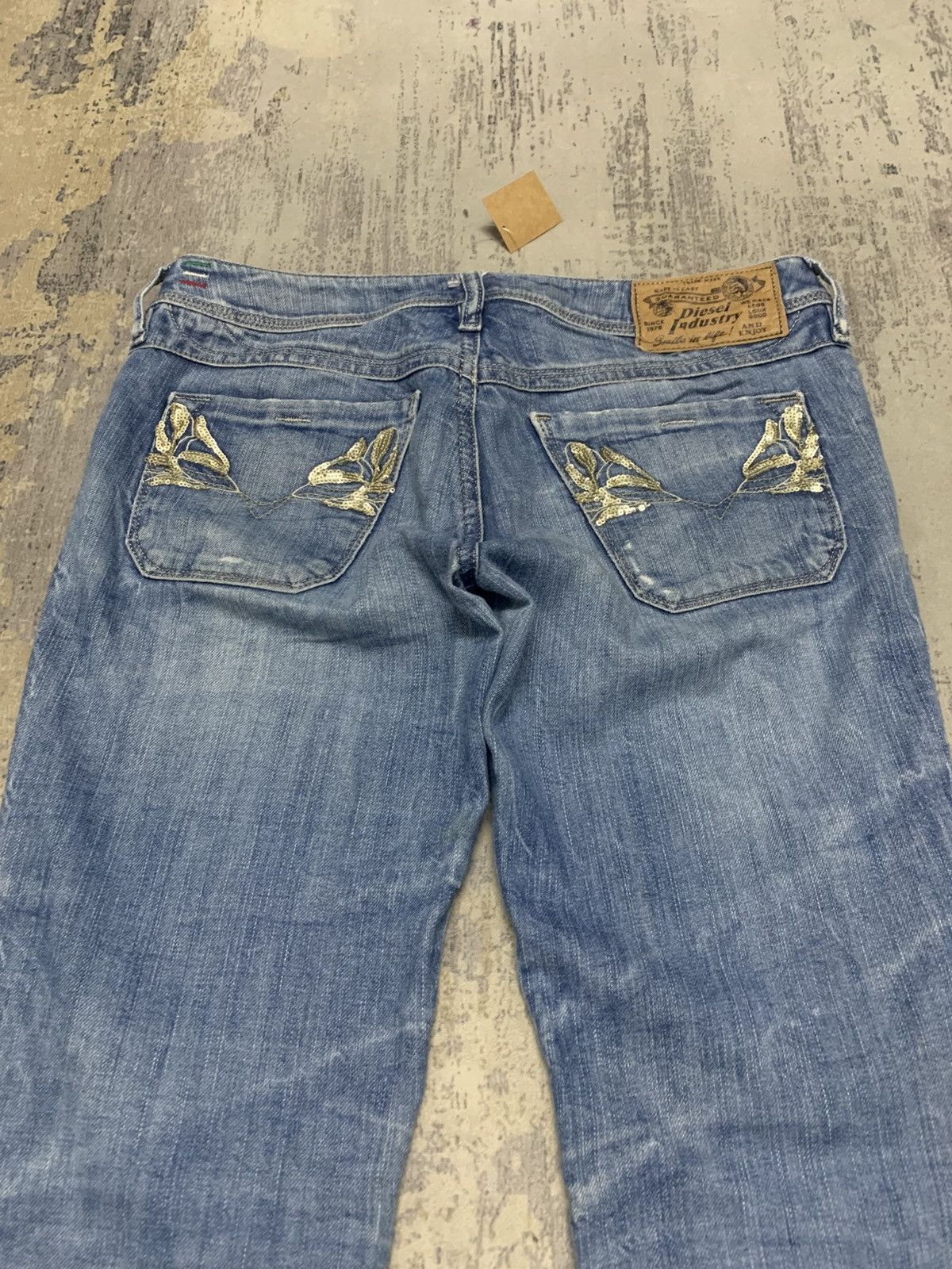 Diesel Vintage Flared Diesel Distressed Jeans Size US 30 / EU 46 - 8 Thumbnail