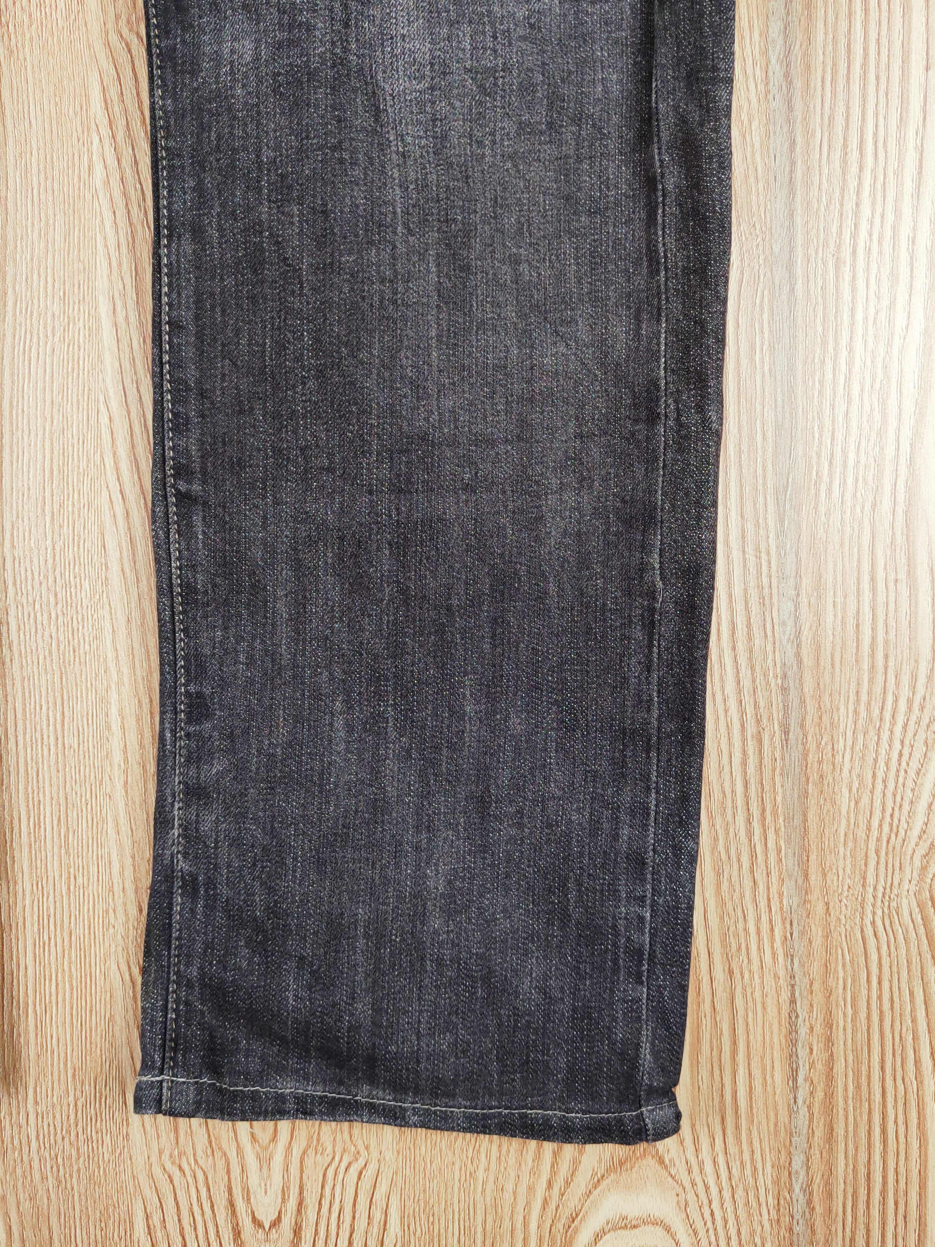 Japanese Brand Japanese Brand Black Faded Distressed Ripped Jeans #S2722 Size US 35 - 6 Thumbnail