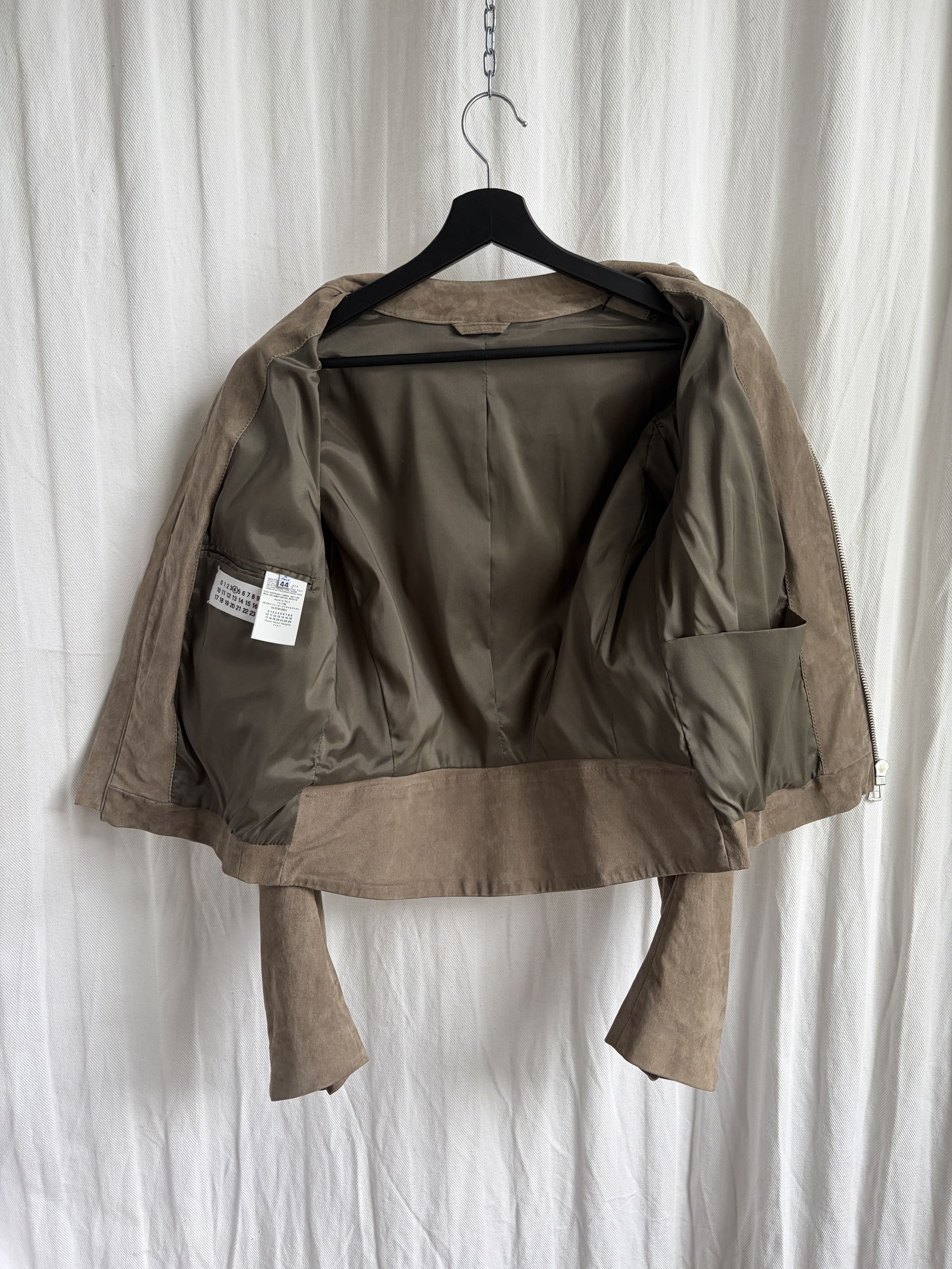 Maison Margiela AW11 Suede 5-Zip Leather Jacket Size L / US 10 / IT 46 - 7 Thumbnail
