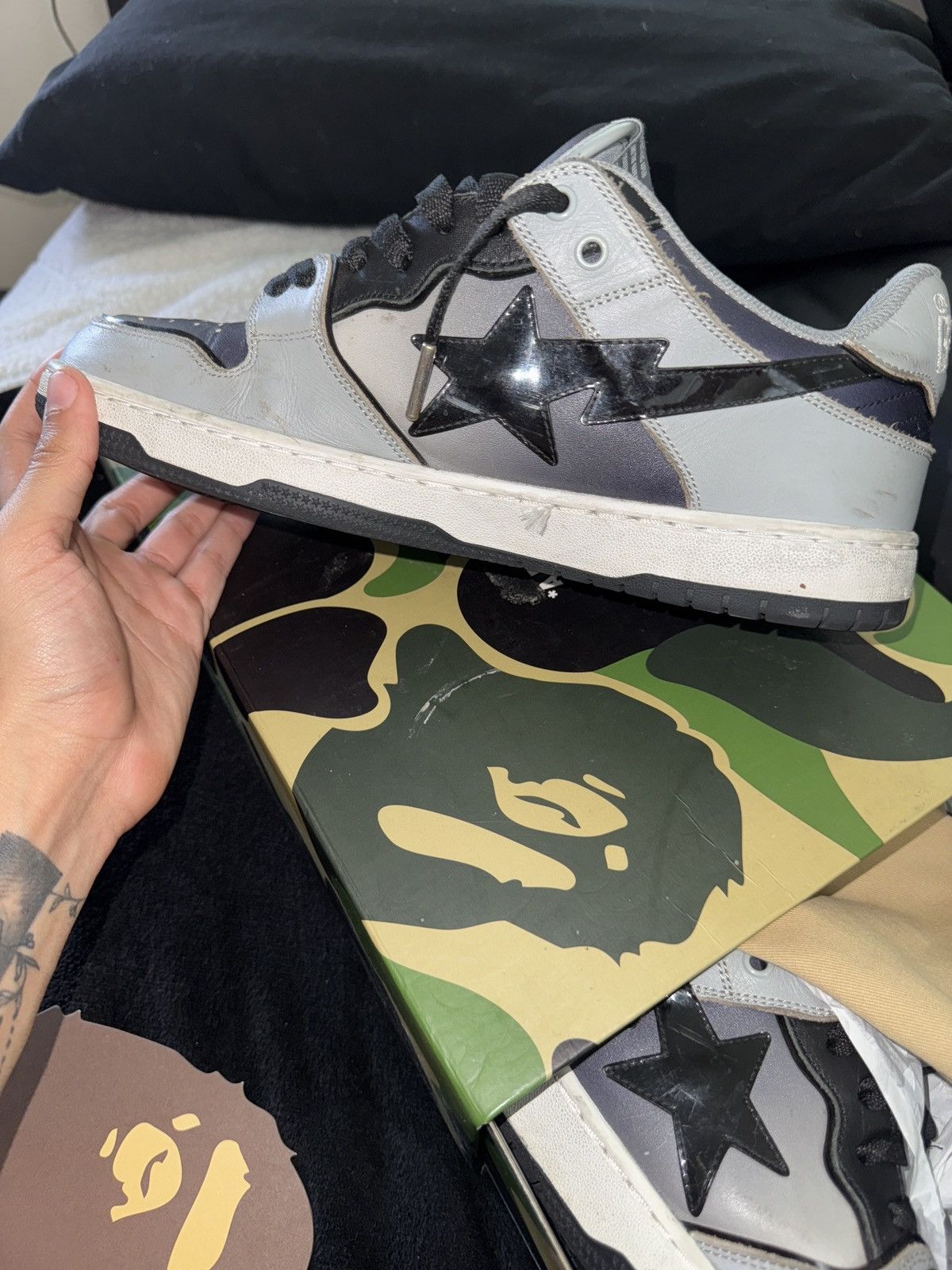 Bape Bape Sk8 Sta Size US 10 / EU 43 - 13 Thumbnail