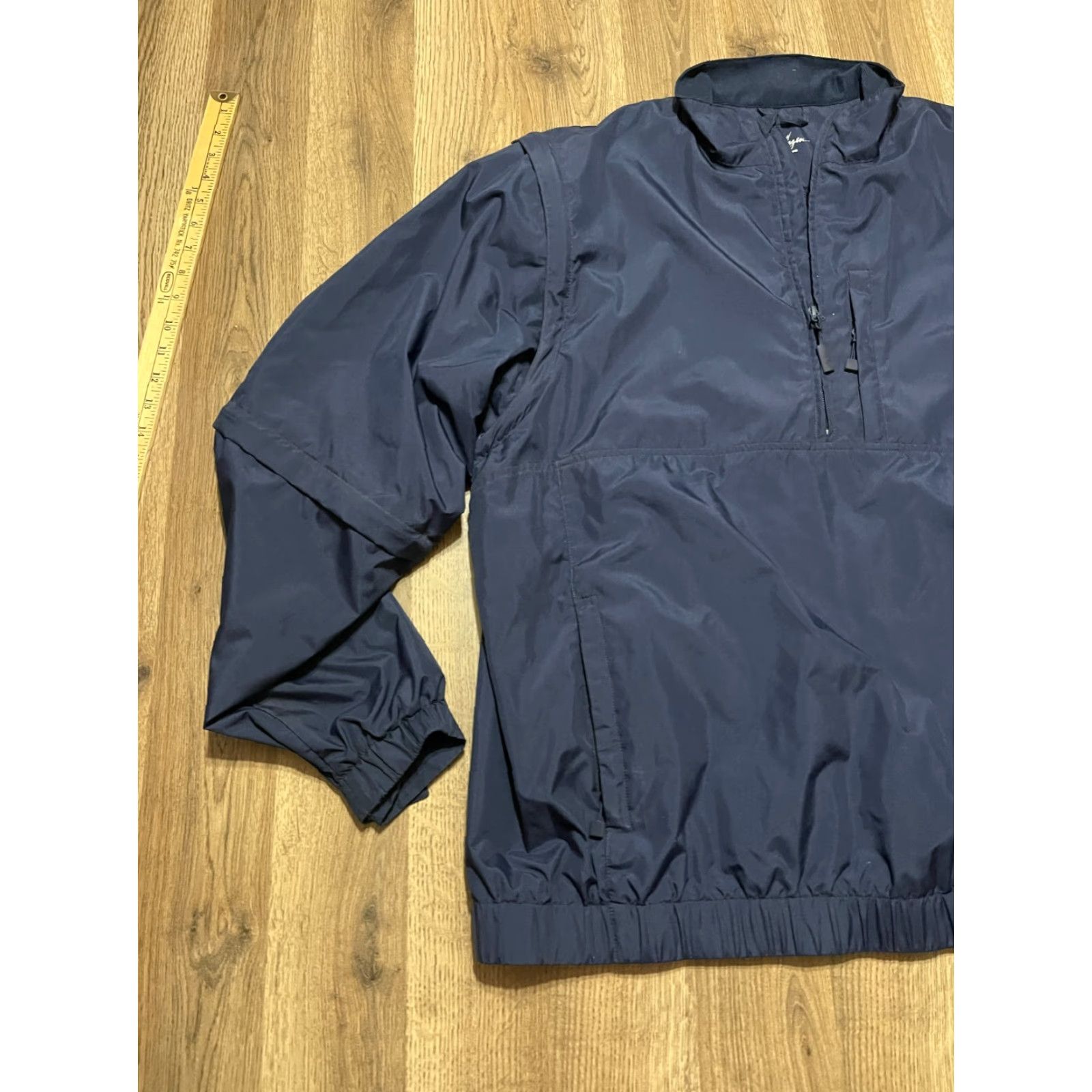 Vintage Walter Hagen Jacket, Men's XL, Blue, 1/4 Zip, Pullover Windbreaker, Jacket, Windbreaker, Walter Hagen, Mens, Size XL Size US XL / EU 56 / 4 - 3 Thumbnail