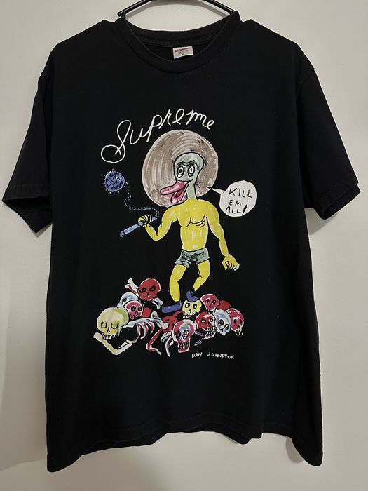 Supreme Supreme Daniel Johnston Kill 'Em All Tee | Grailed