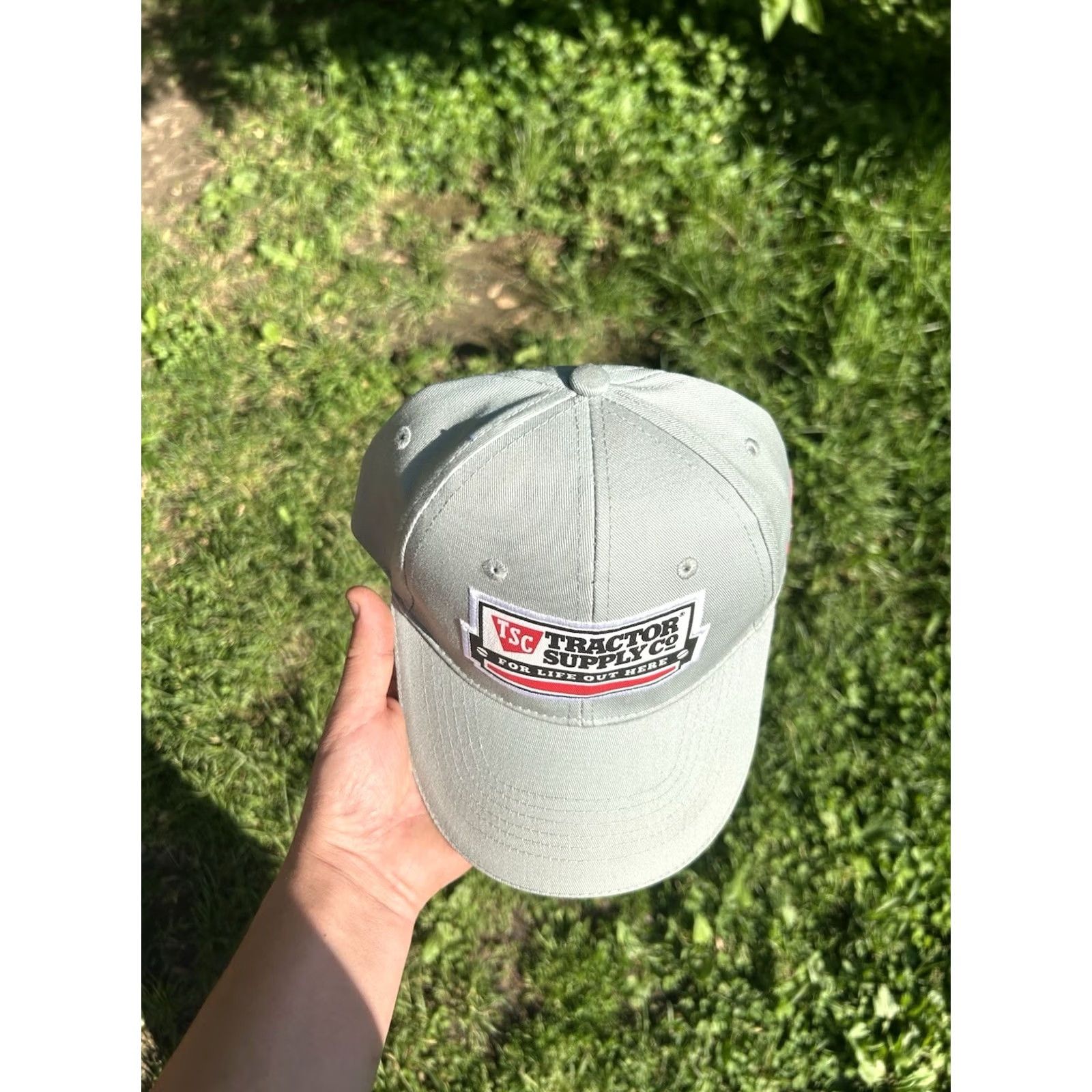 Vintage VINTAGE Tractor Supply Co strapback hat cap cotton adjustable DEADSTOCK farm Mens Size ONE SIZE - 3 Thumbnail