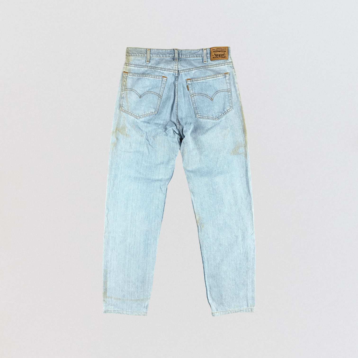 Levi's × Vintage Vintage 90s Light Wash Levis Jeans-JM2724 Size US 35 - 2 Thumbnail