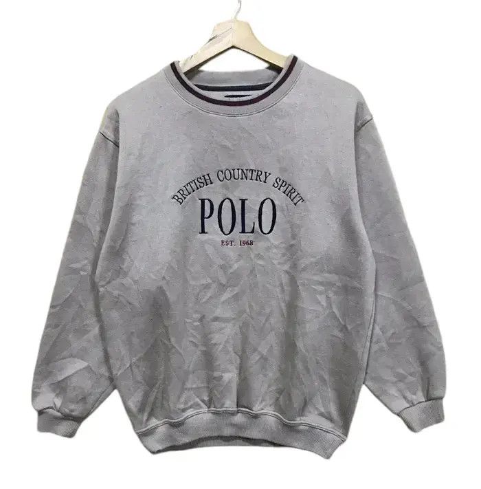 Japanese Brand Vintage Polo British Country Spirit Sweatshirts Size US L / EU 52-54 / 3 - 1 Thumbnail