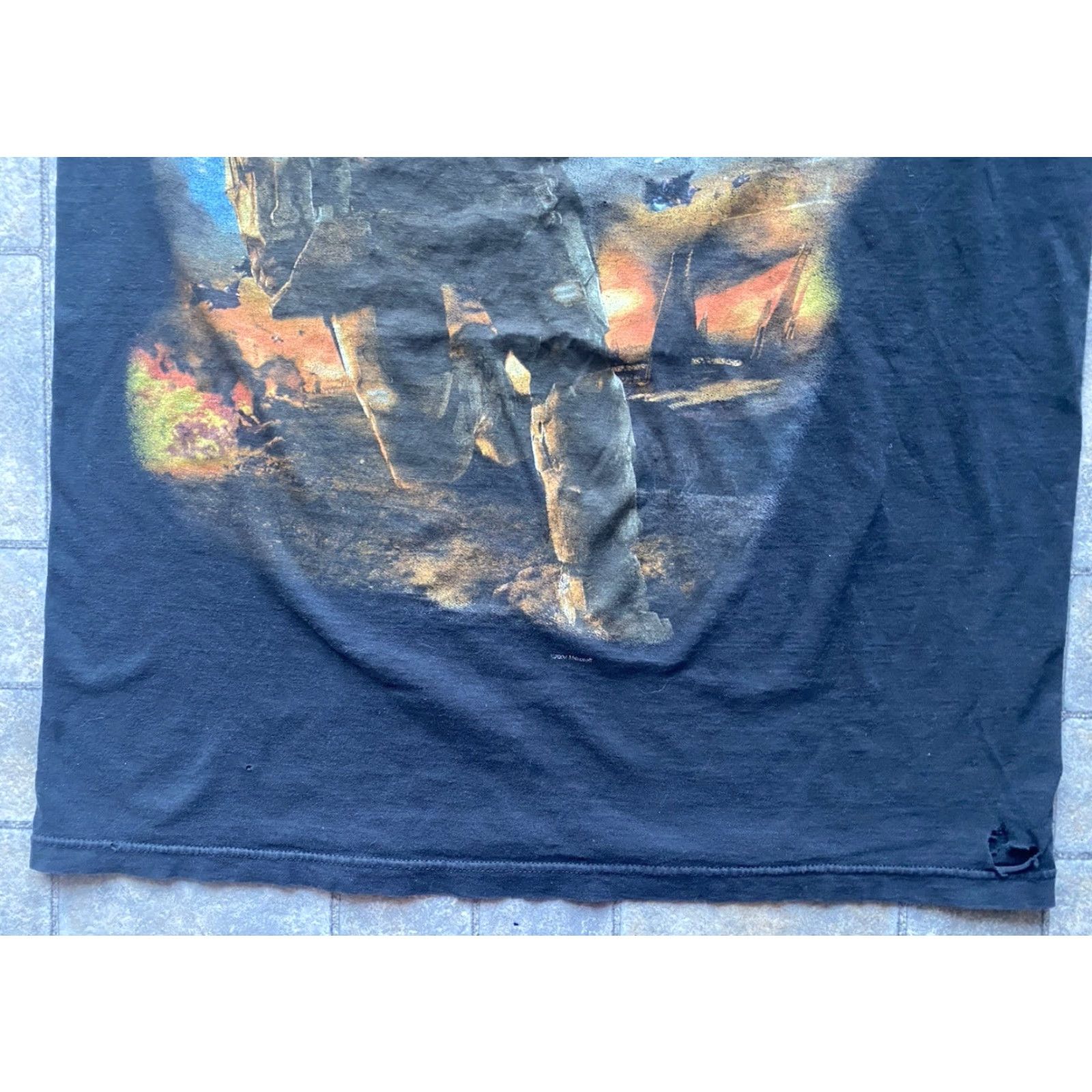 Halo VINTAGE 2007 Halo 3 Promo T-Shirt Mens L Black MF Bungie Xbox 360 Game Tee Size US L / EU 52-54 / 3 - 2 Thumbnail