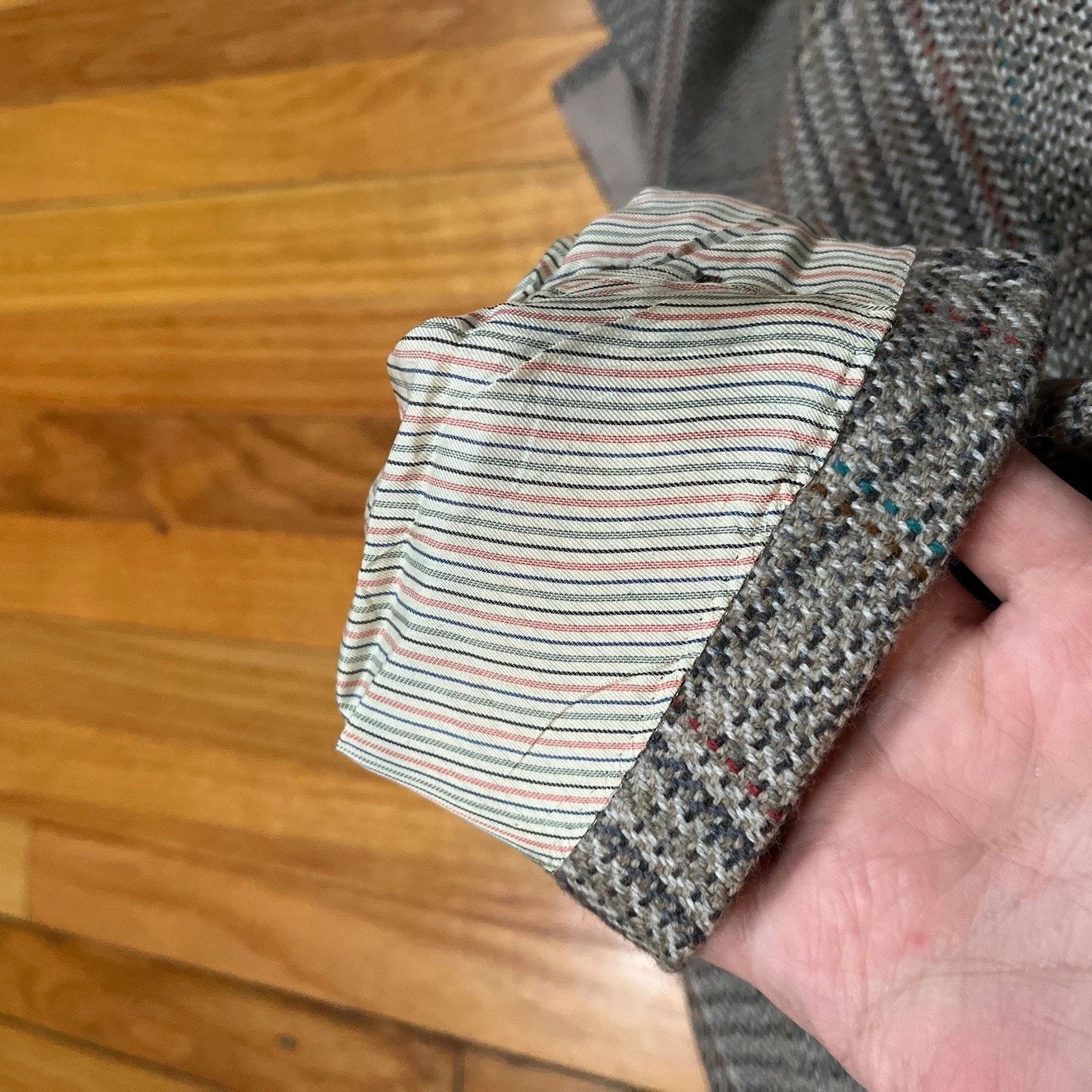 Britches Britches Lambswool Made in Japan Blazer Sport Coat 44L Plaid Size 44L - 16 Thumbnail