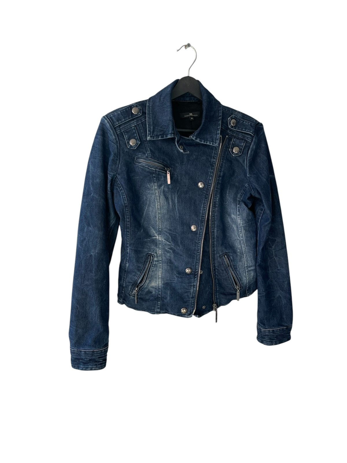 Vintage Eusabetta Franchi jean jacket Size M / US 6-8 / IT 42-44 - 1 Thumbnail