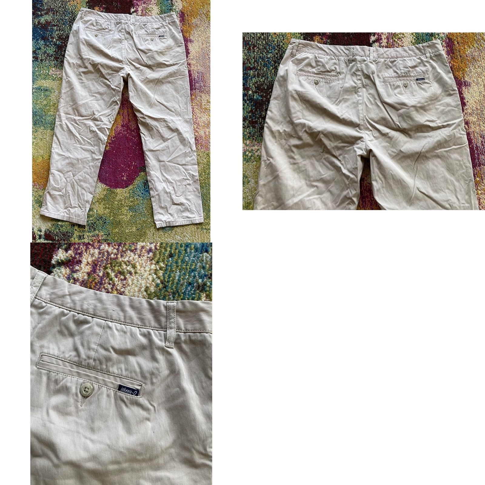 johnnie-O Johnnie-O Pants Khaki Beige Mens 38 38x28 Chino Preppy Golf Travel Countries Sports Inseam 28 Regular Mens Size US 38 / EU 54 - 8 Thumbnail
