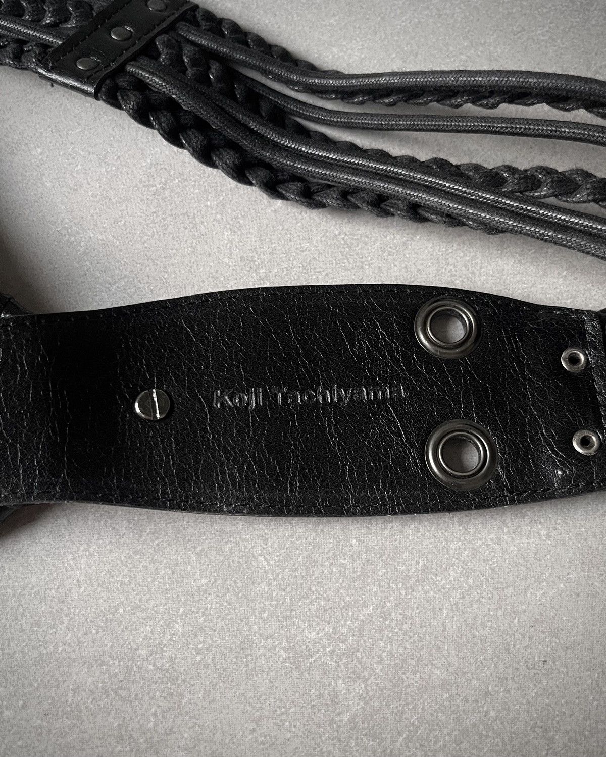 Japanese Brand Koji Tachiyama Elastic Buckle Belt Size ONE SIZE - 5 Thumbnail