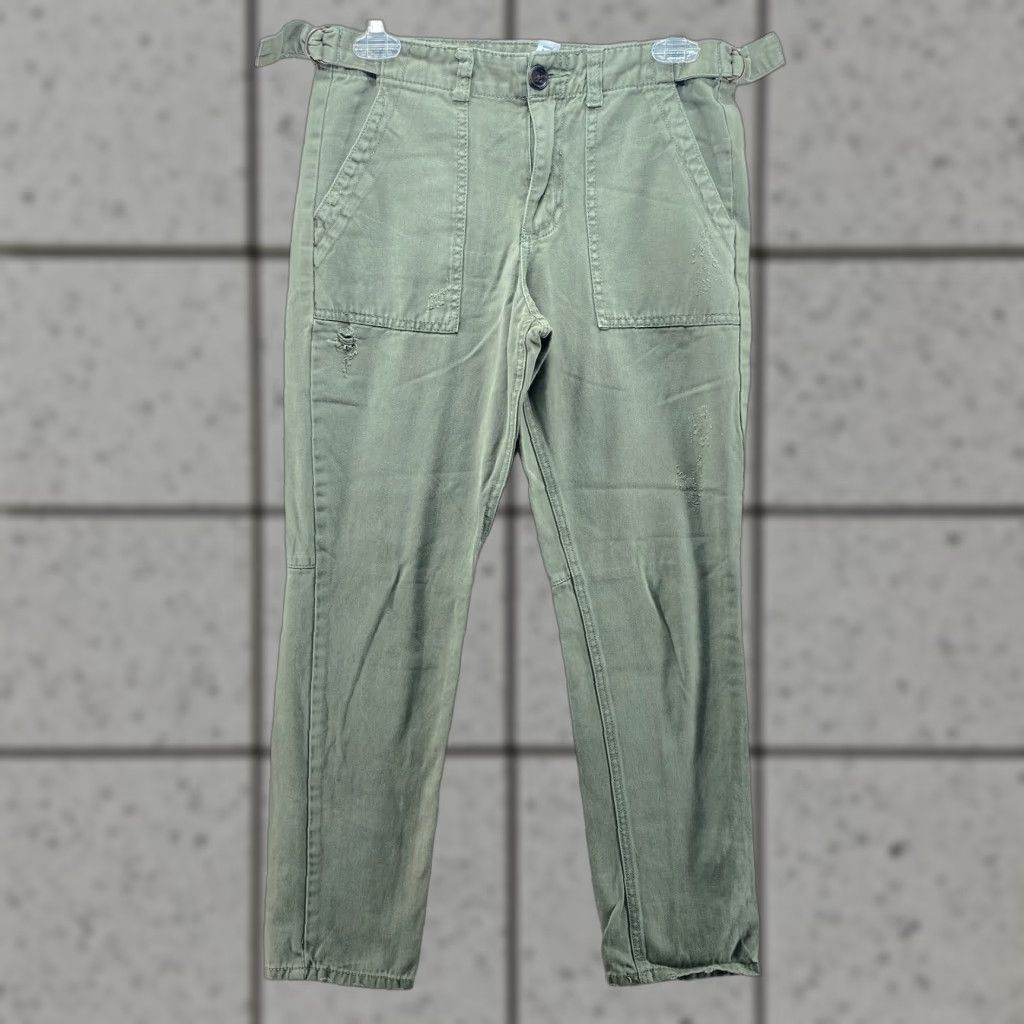Forever 21 FOREVER 21 Pants Womens 25 Green Military Baker Army Flap Pocket OG107 OG507 Size 42" / US 20 - 1 Thumbnail
