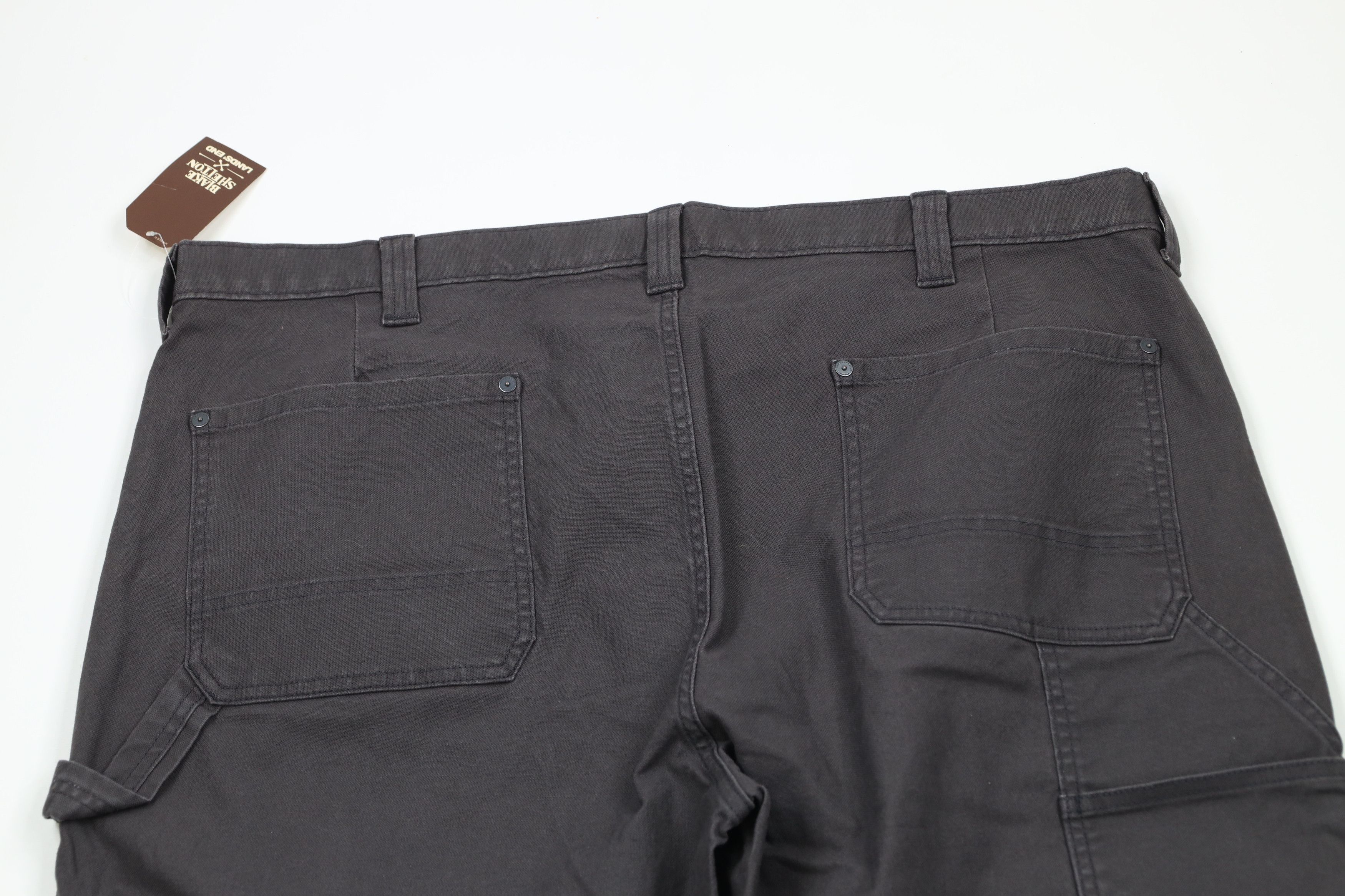 Lands' End × Vintage New Lands End x Blake Shelton Canvas Dungaree Pants Gray Size US 44 / EU 60 - 9 Thumbnail