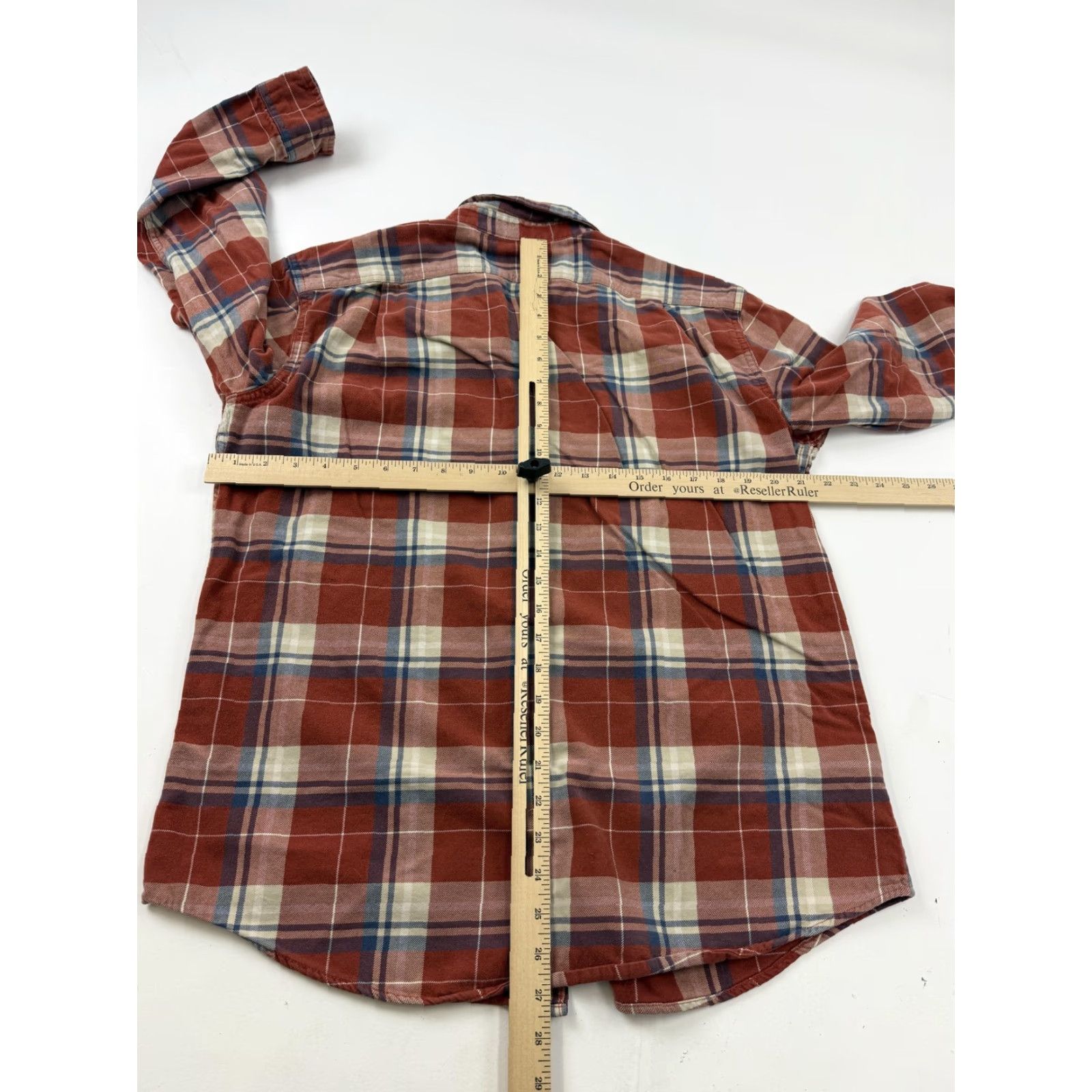 Eddie Bauer Eddie Bauer Shirt Mens Medium Red Plaid Flannel Relaxed Fit Button Front Casual Size US M / EU 48-50 / 2 - 6 Thumbnail