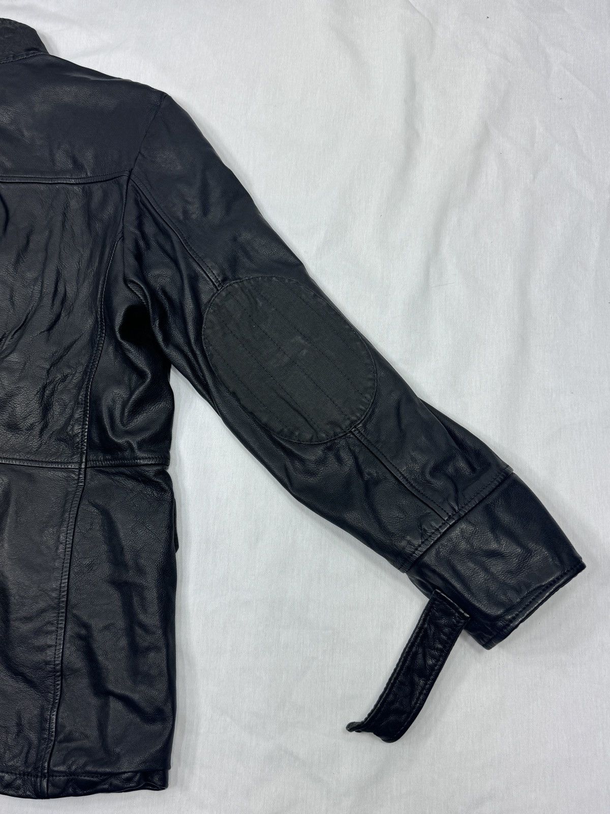Vintage Compagnia Delle Pelli Military Motorcycle Leather Jacket Size US XXL / EU 58 / 5 - 11 Thumbnail