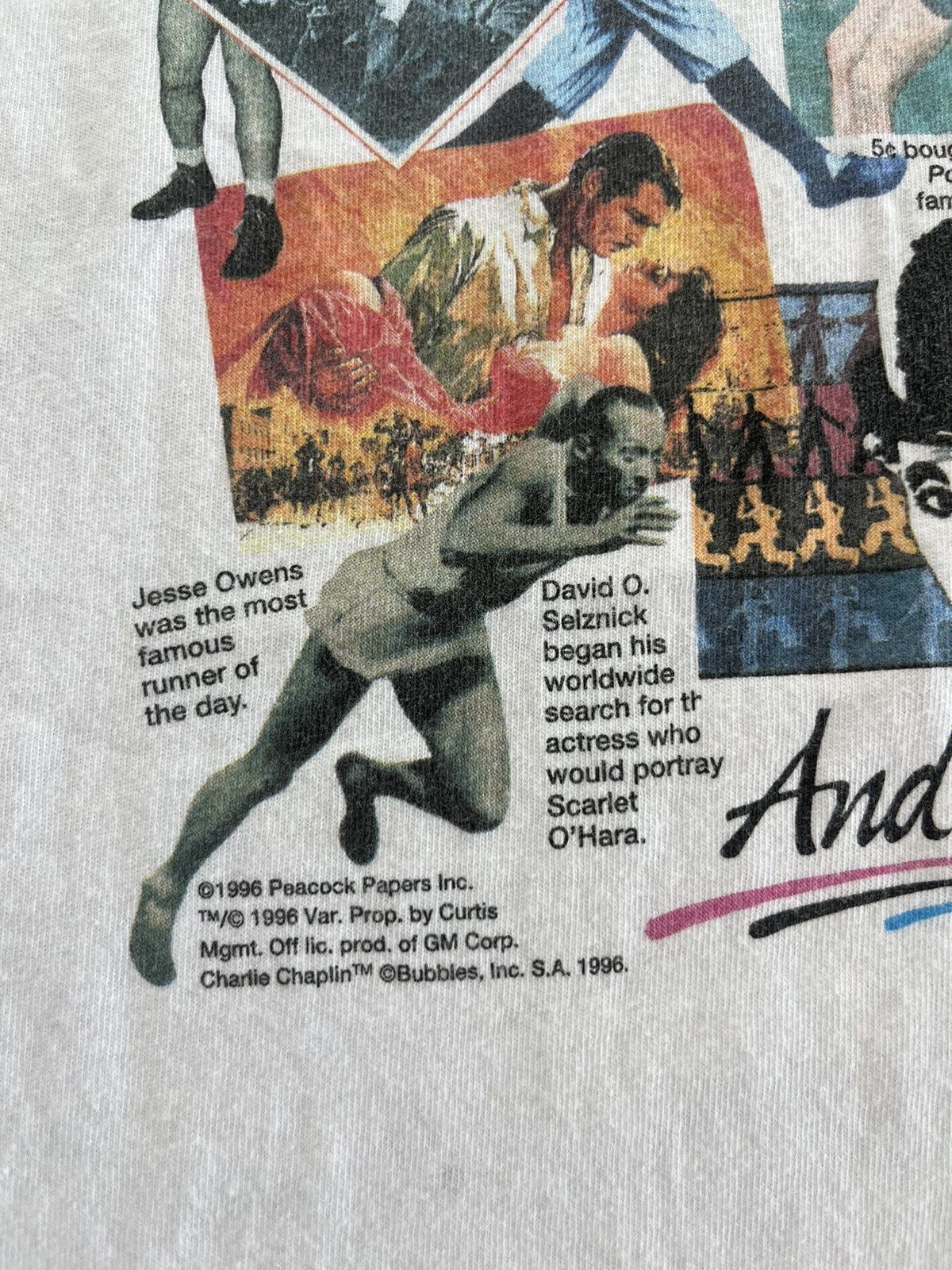 Vintage Vintage ABANNER YEAR 60’s Ago History 1996’s Tshirt Size US XL / EU 56 / 4 - 8 Thumbnail