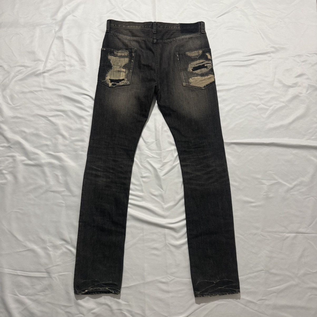 Undercover Undercover “Arts & Crafts” Skull Denim Size US 32 / EU 48 - 4 Thumbnail
