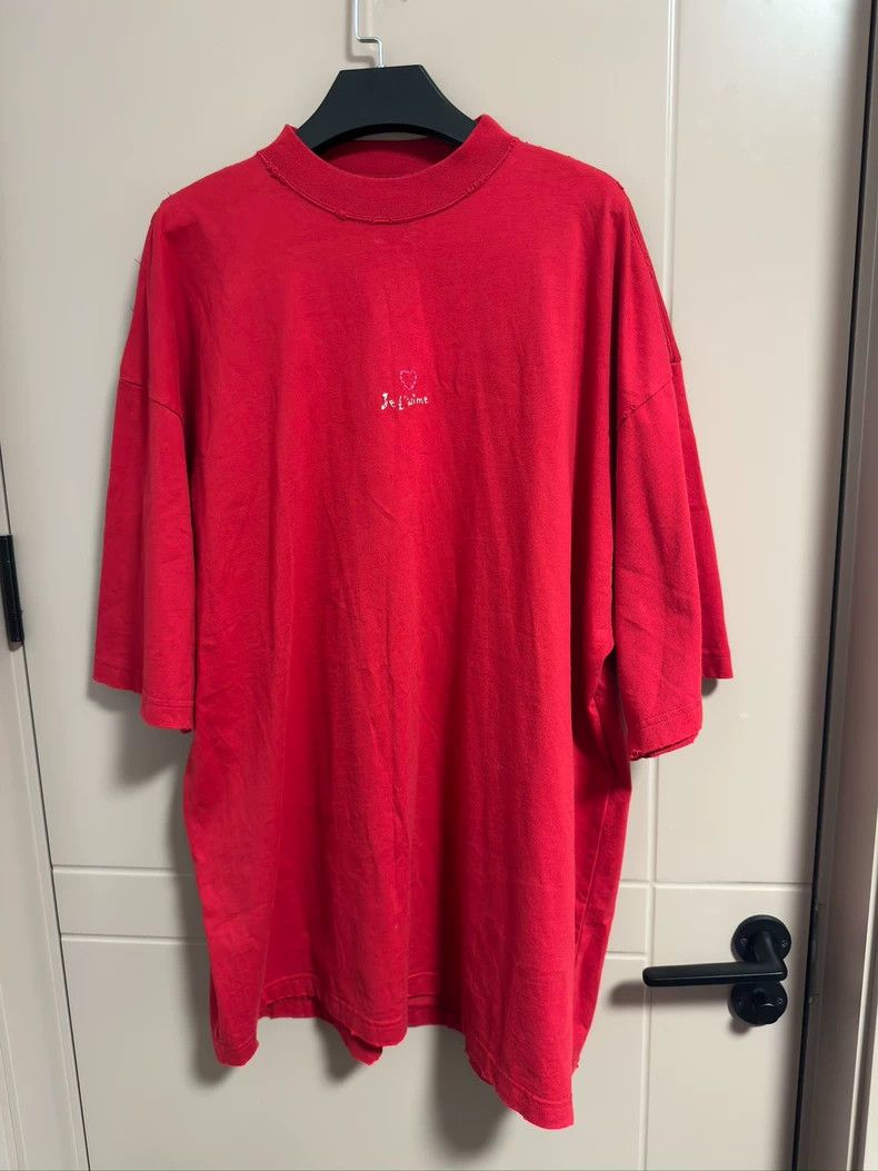 Balenciaga Balenciaga Valentine's Day Love Short Sleeve 2501-Nextarrow Size US S / EU 44-46 / 1 - 1 Thumbnail