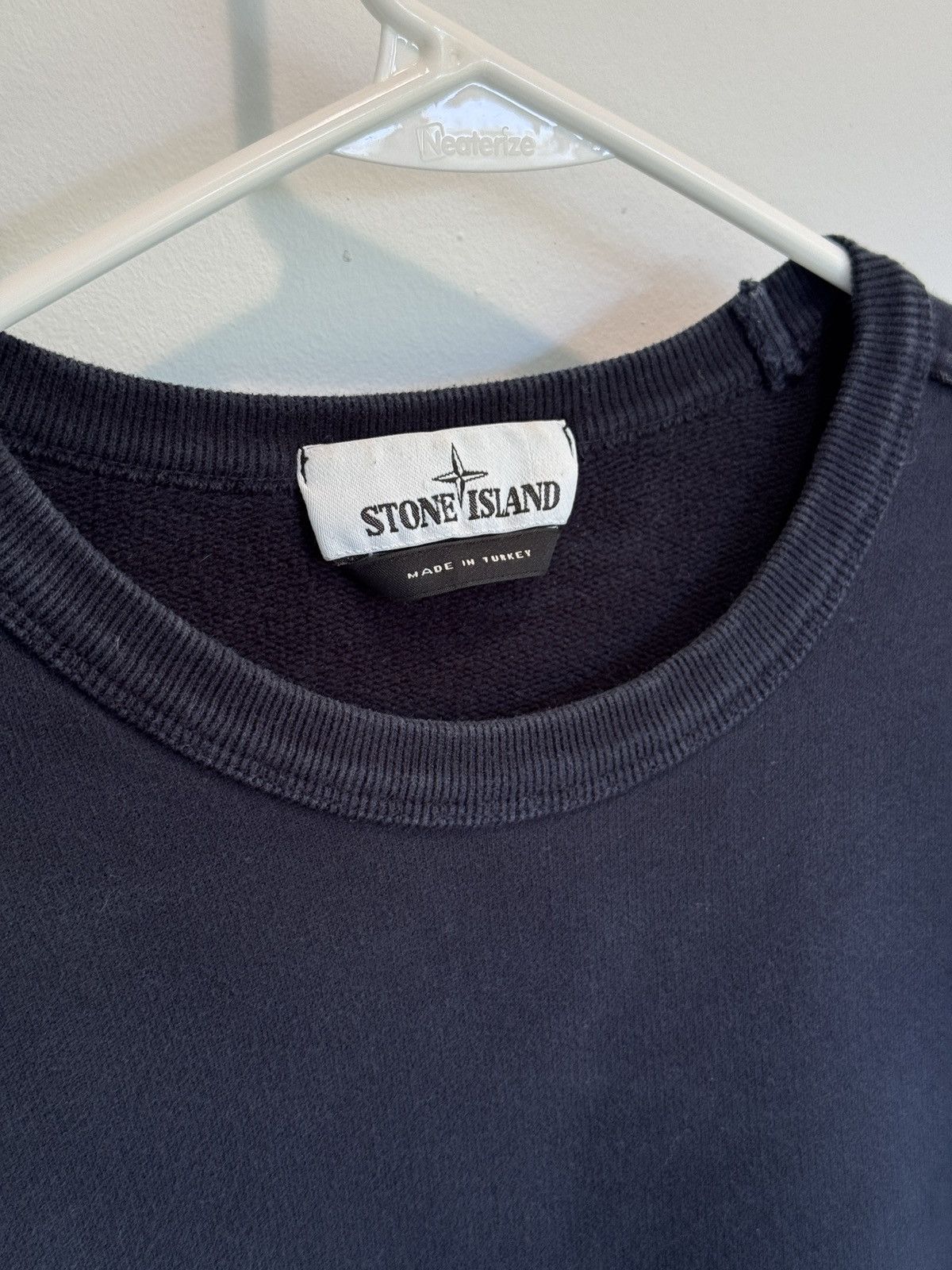 Stone Island Stone Island Mens Navy Blue Sweater Size L Large Size US L / EU 52-54 / 3 - 5 Thumbnail