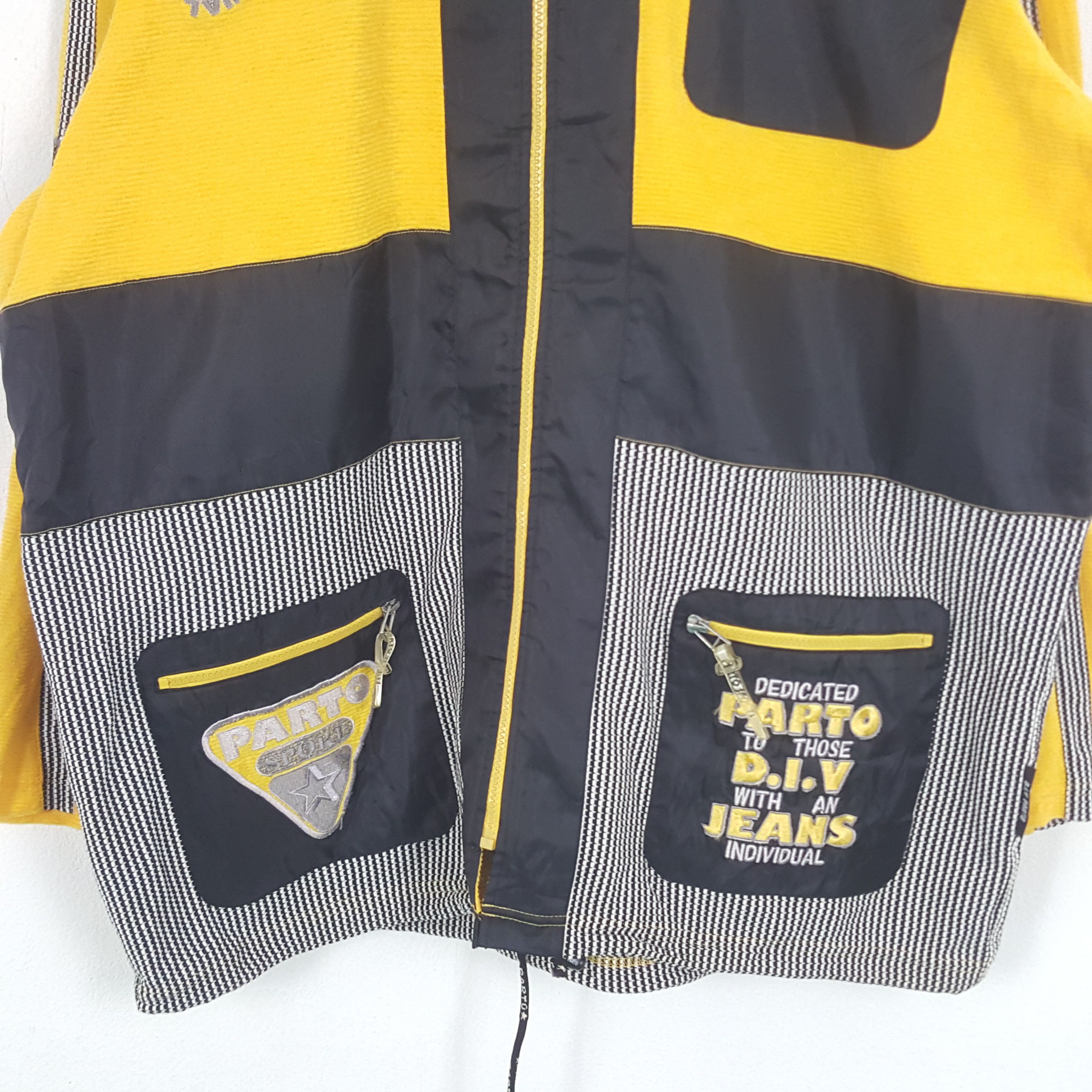Vintage Vintage PARTO American Casual Zipper Jacket Size US XL / EU 56 / 4 - 4 Thumbnail