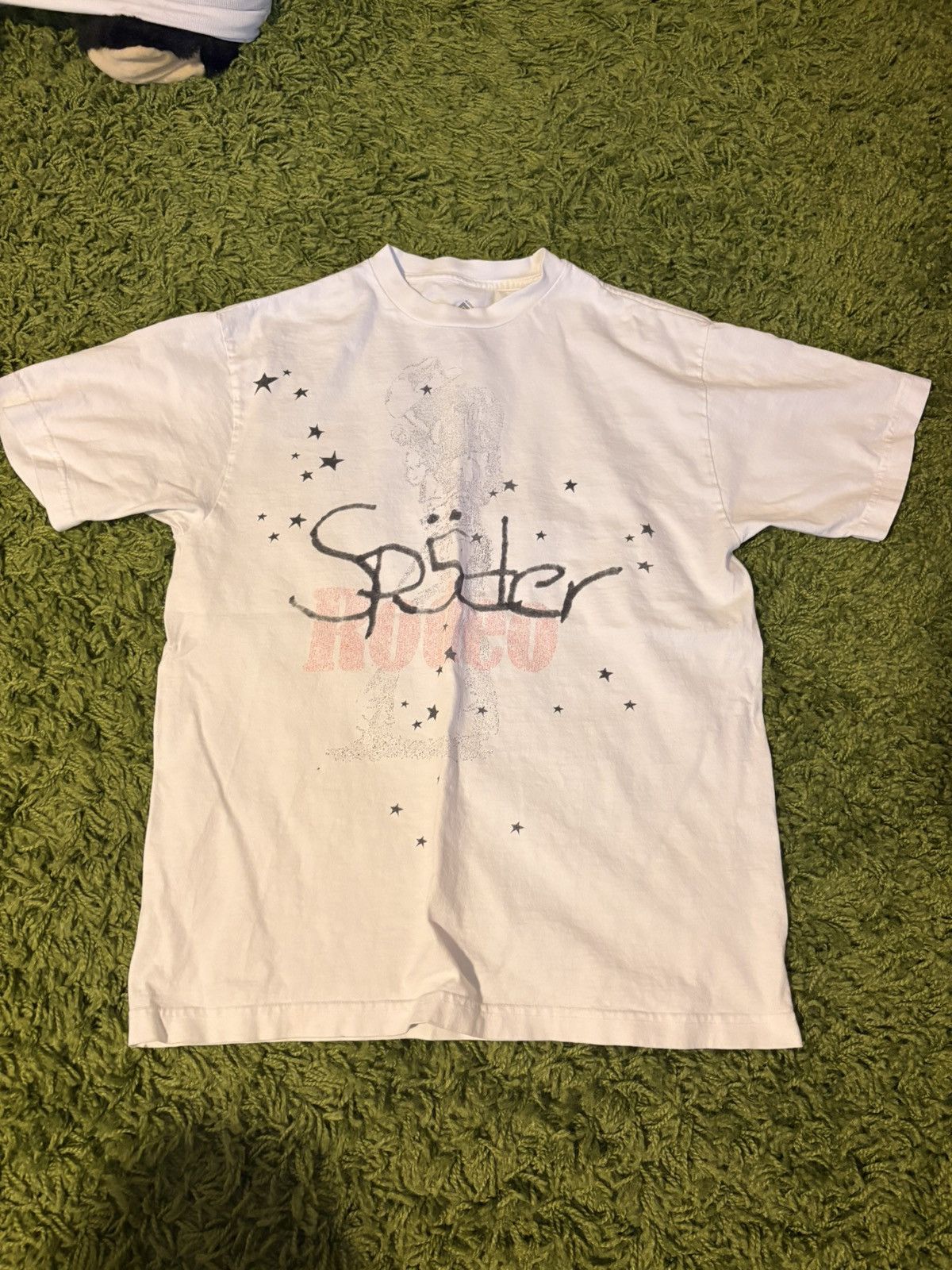 Sp5der x Travis Scott Streetwear Rodeo Graphic tee!!!