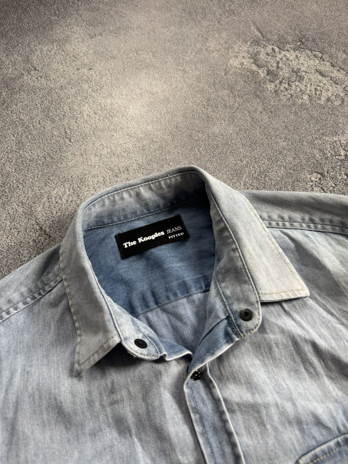 The Kooples The Kooples S/size button up denim shirts long sleeve casual Size US S / EU 44-46 / 1 - 4 Thumbnail