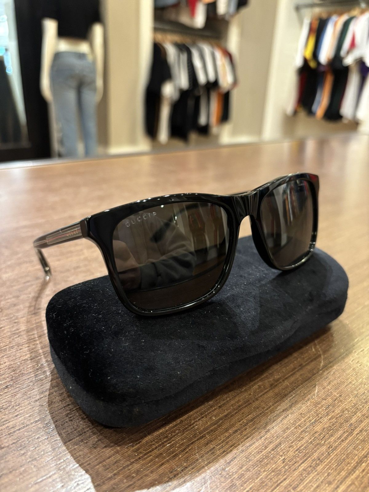 Gucci Gucci Square Frame Glasses Size ONE SIZE - 1 Thumbnail