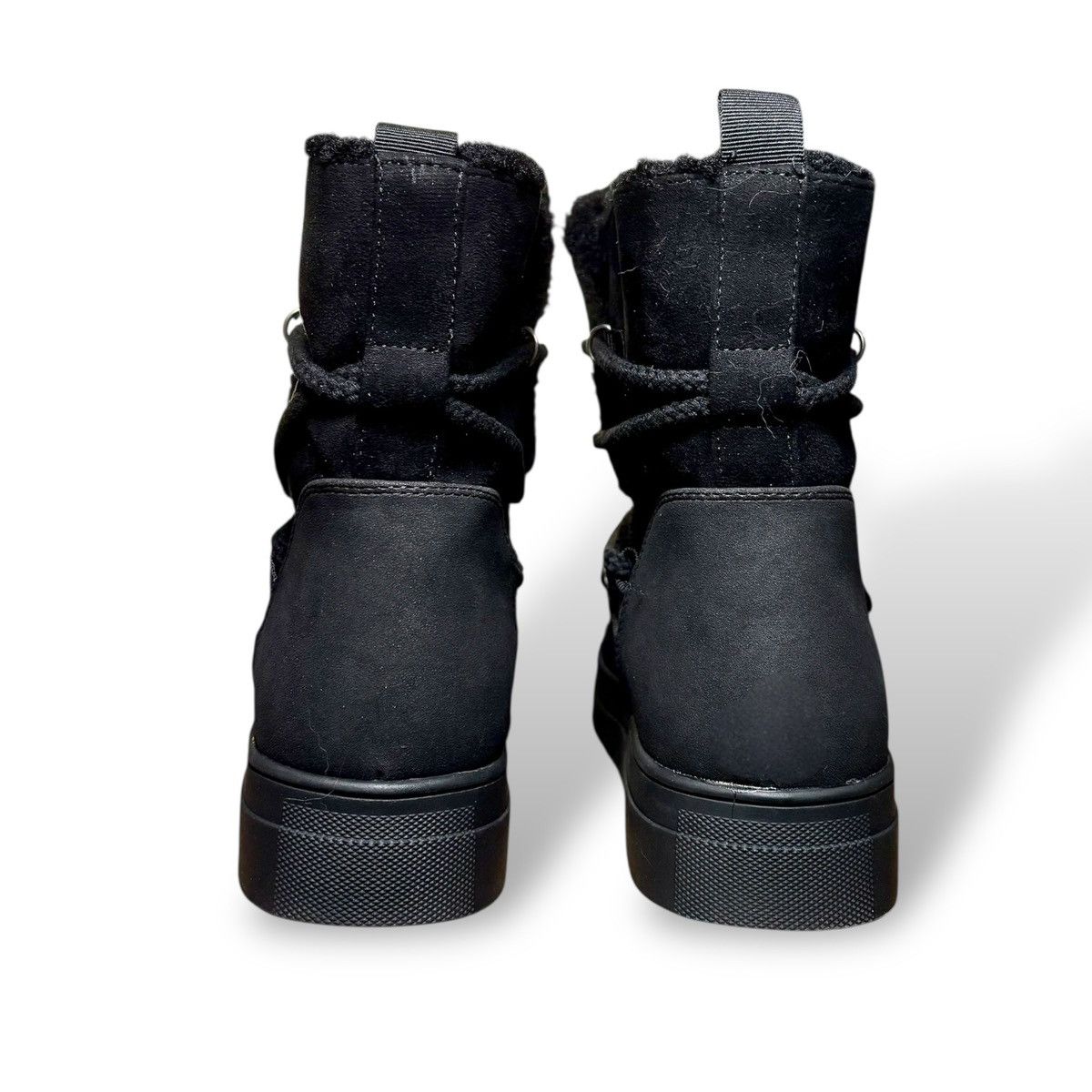 Other MIA Disa Black Faux Suede Women’s Lace Winter Boots Sz 8.5 Size US 8.5 / IT 38.5 - 8 Thumbnail