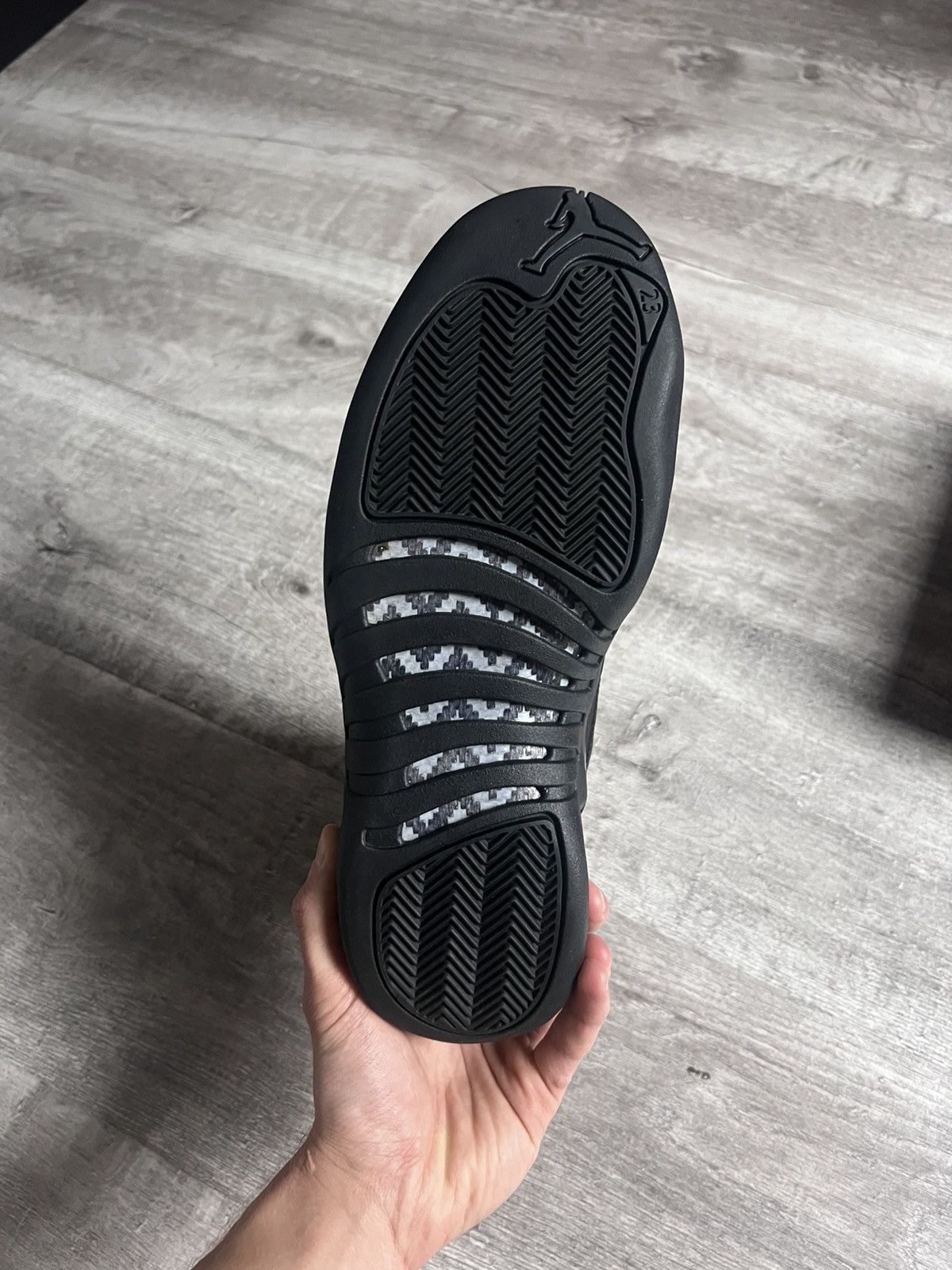 Nike Nike Air Jordan 12 Retro Winterized Black shoe’s Size US 8.5 / EU 41-42 - 6 Thumbnail