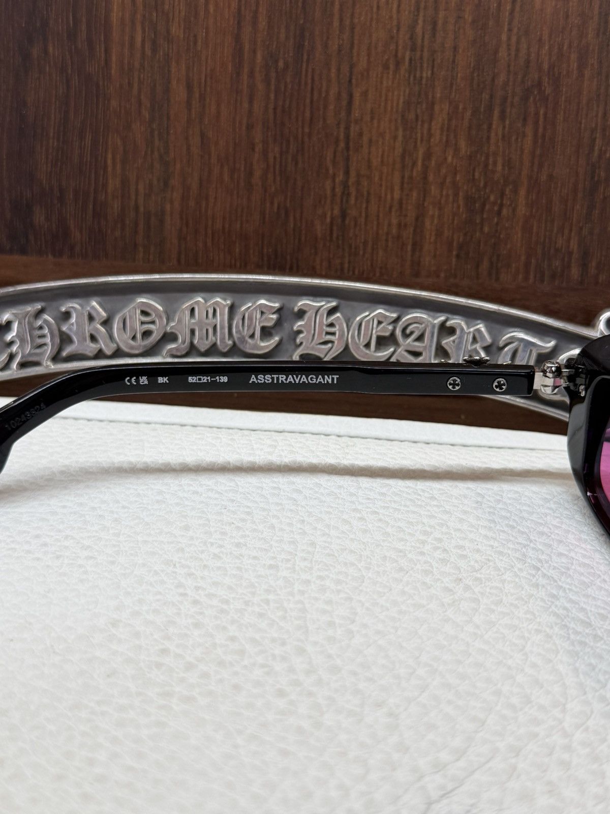 Chrome Hearts Chrome Hearts ASSTRAVAGANT Sunglasses Size ONE SIZE - 9 Thumbnail