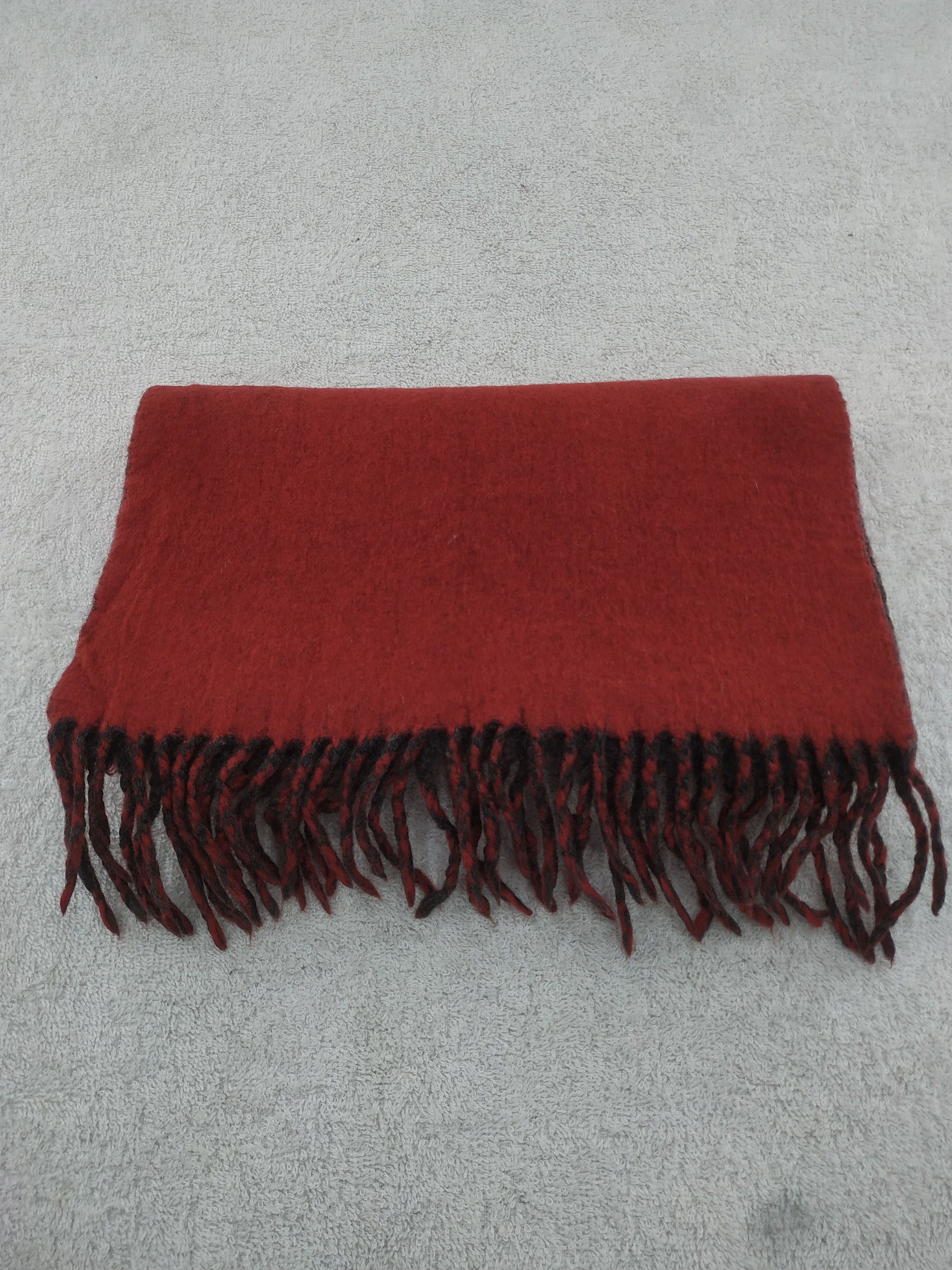DAKS Vintage Daks Wool Scarf/Muffler/Neckwear MF088 Size ONE SIZE - 2 Thumbnail